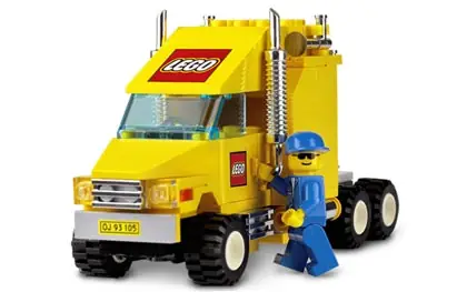 Lego best sale yellow truck