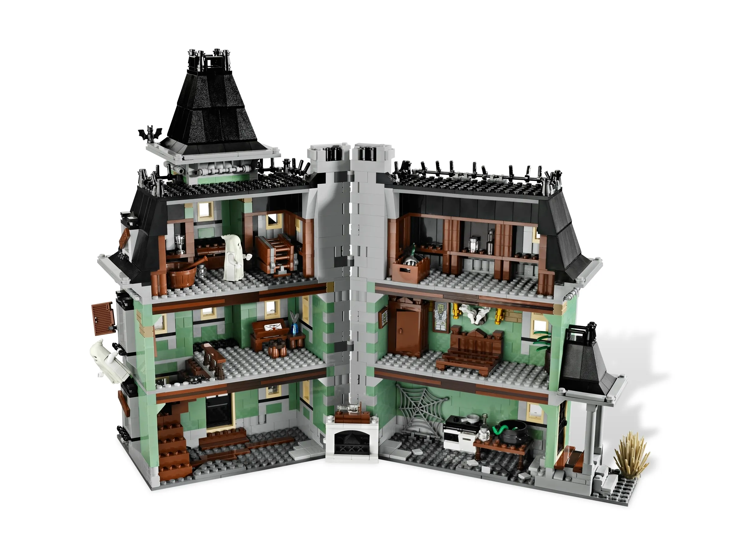 Lego Monster House Swamp Monster Building House Set With 2 Figures,