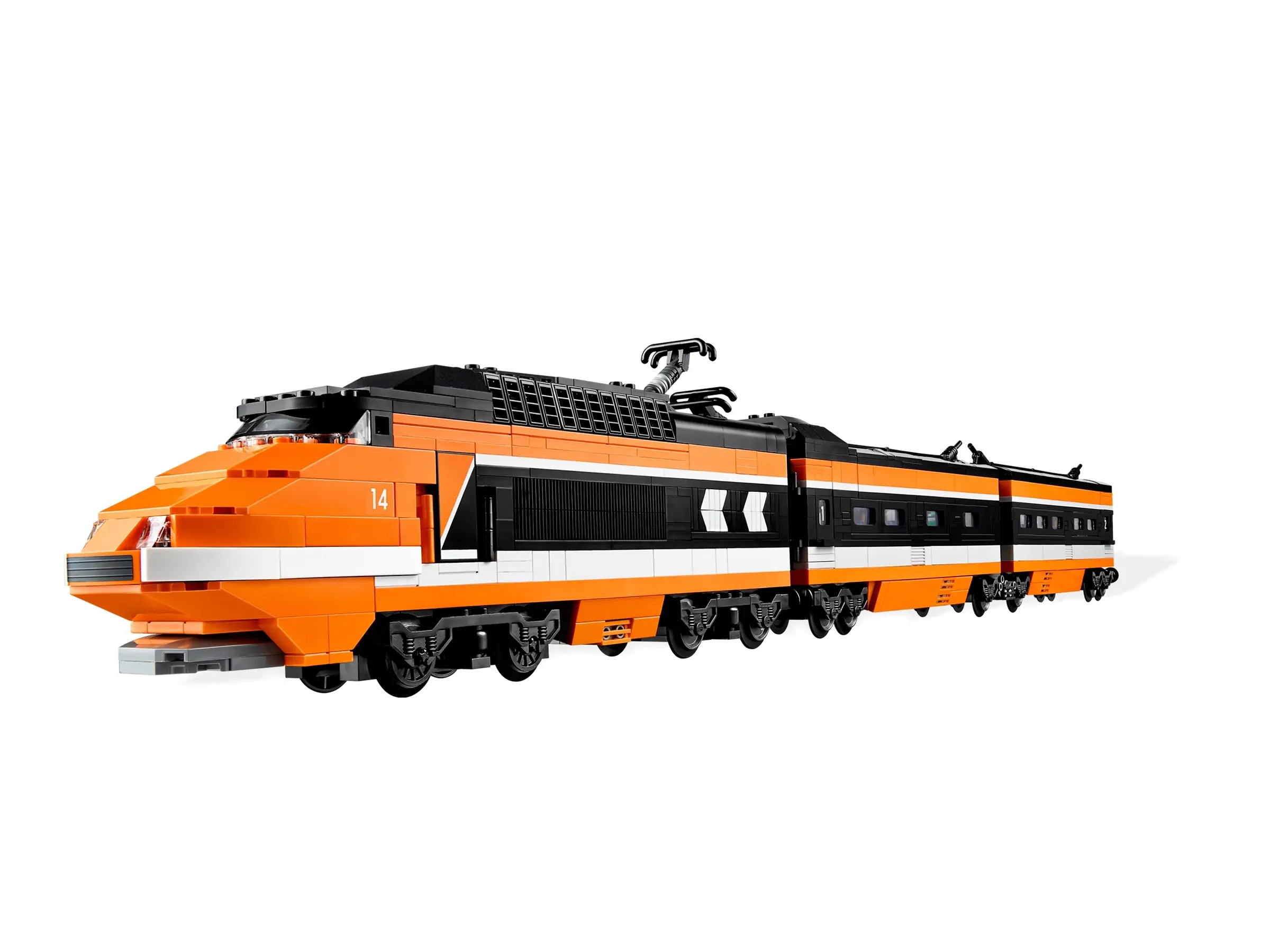Lego orange train hotsell