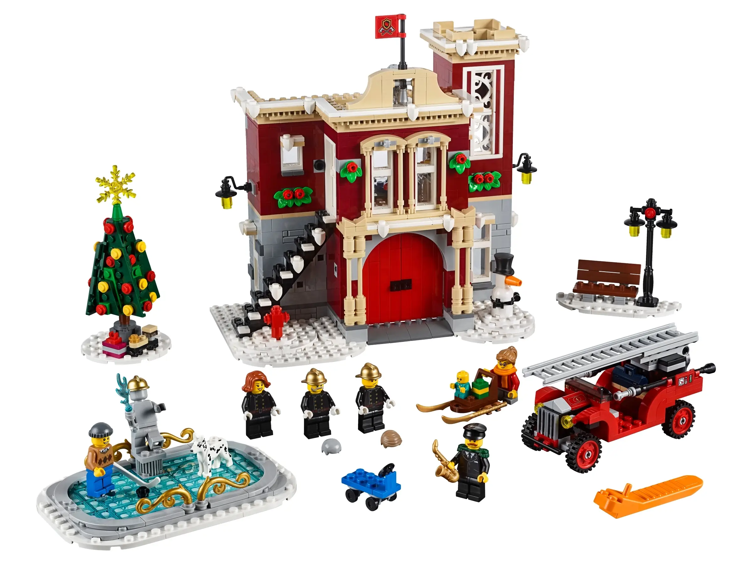 Lego creator expert fire discount station