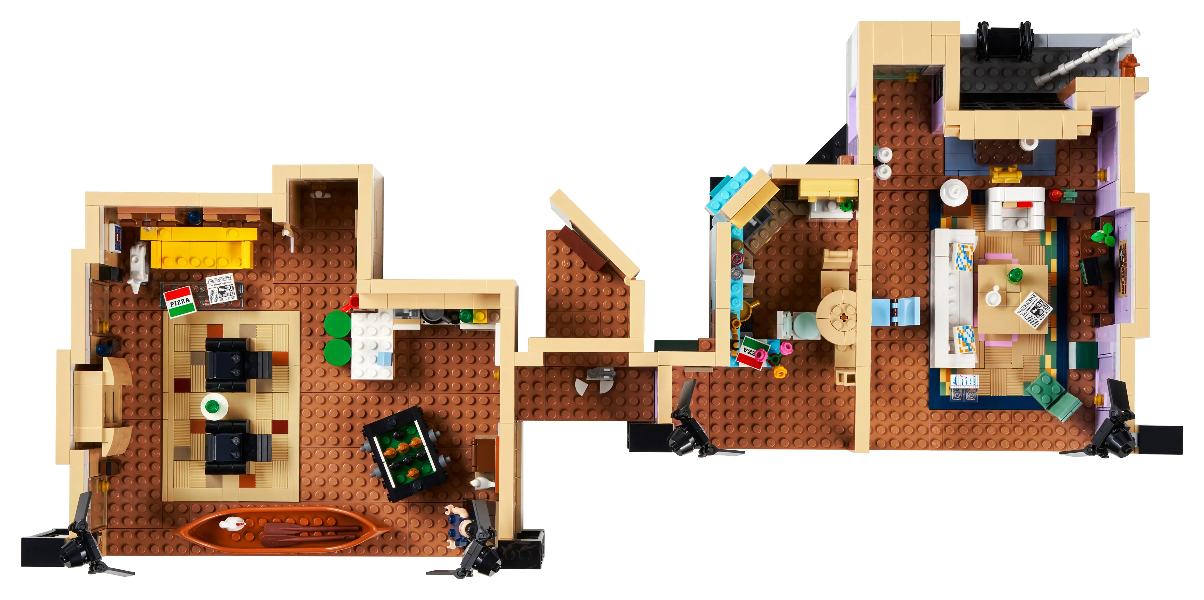 LEGO Icons Friends Apartments • Set 10292 • SetDB
