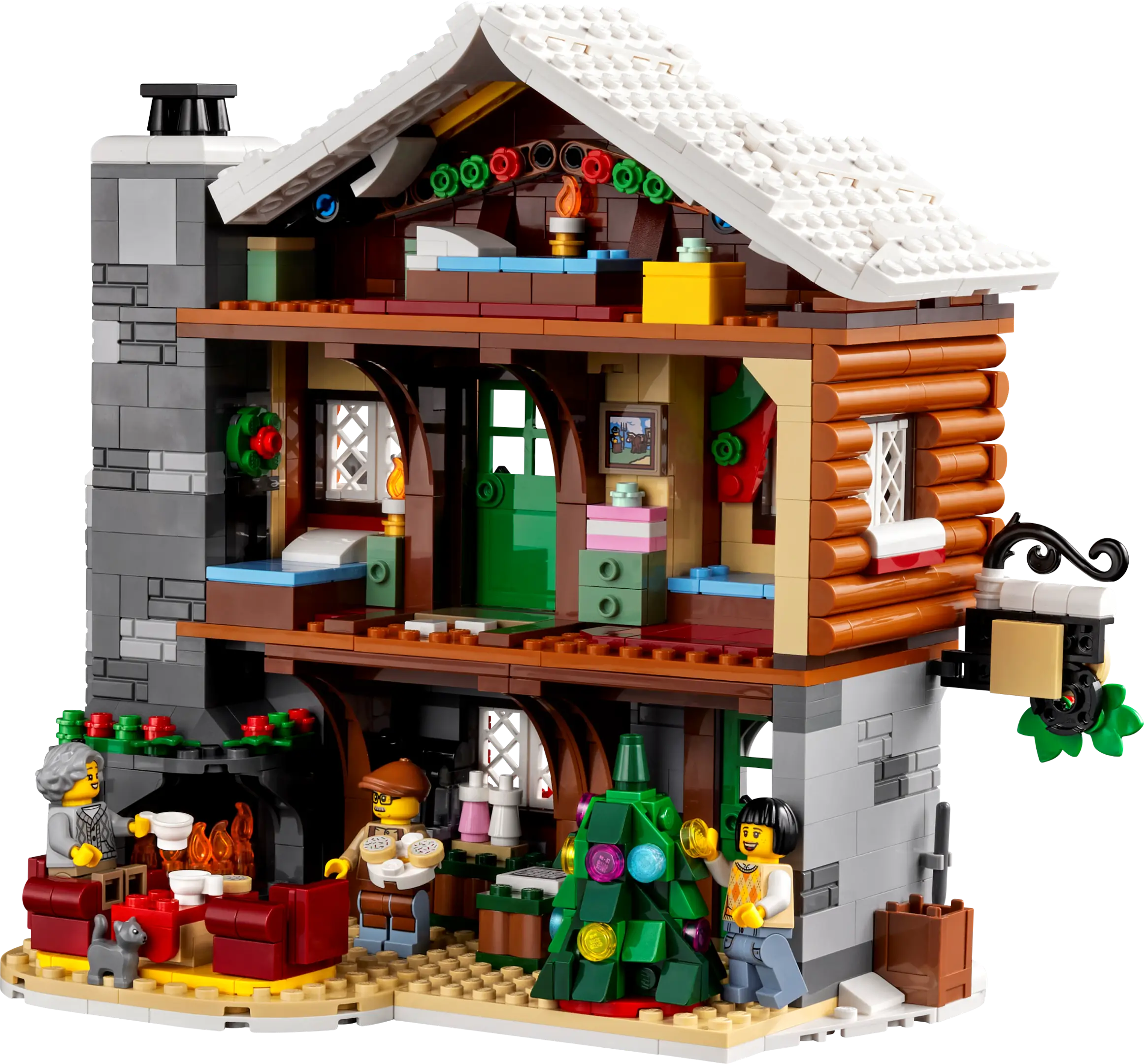 LEGO Icons Almhütte • Set 10325 • SetDB • Merlins Steine