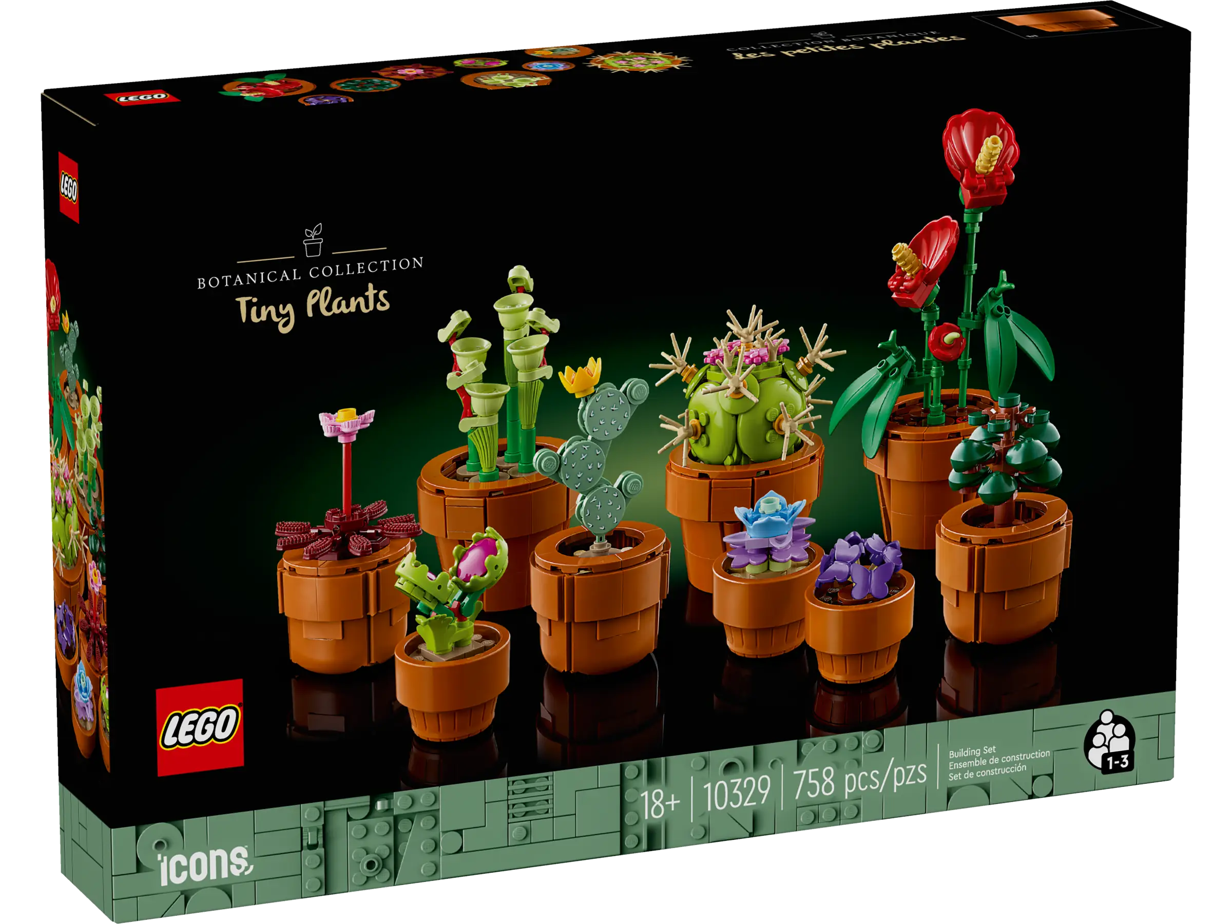 LEGO Icons Botanicals Mini Pflanzen • Set 10329 • SetDB