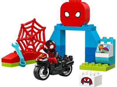 Spider-Man Spins Motorrad-Abenteuer