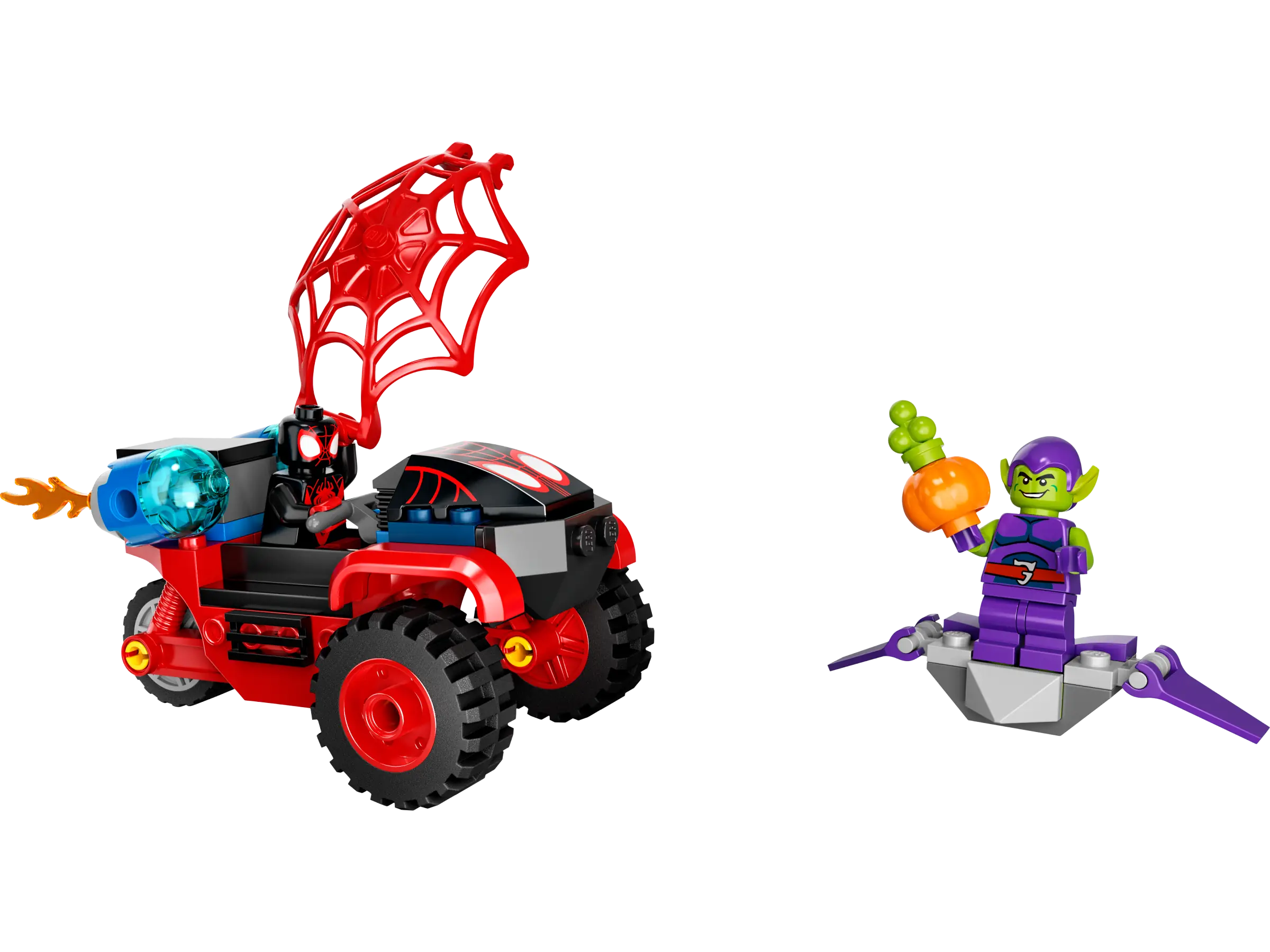 LEGO Marvel Miles Morales Spider-Mans Techno-Trike