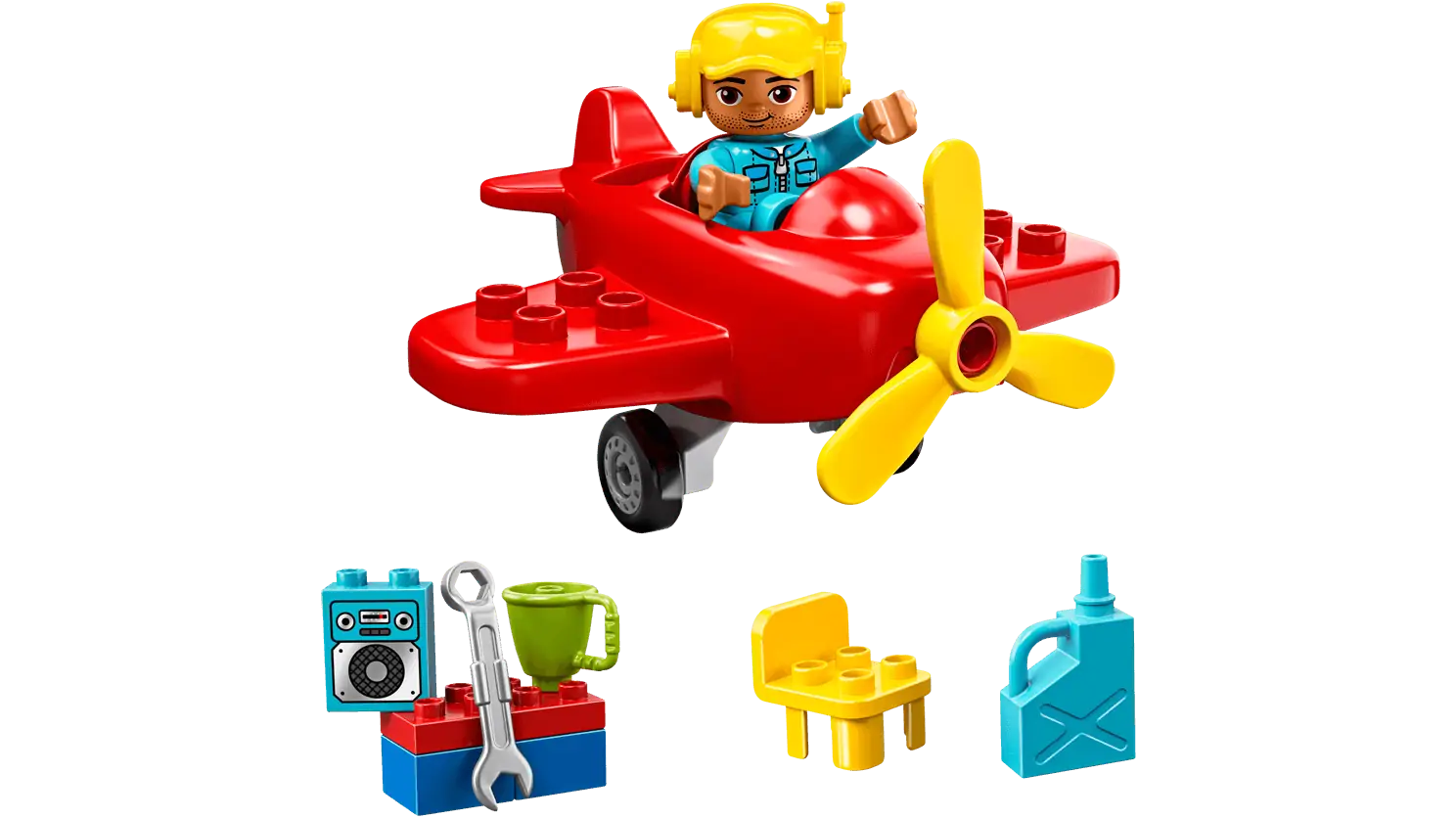 LEGO DUPLO Flugzeug • BABY BLOCKS • Set 10908 • SetDB
