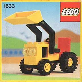 LEGO City Loader Tractor • Set 1633 • SetDB • Merlins Bricks