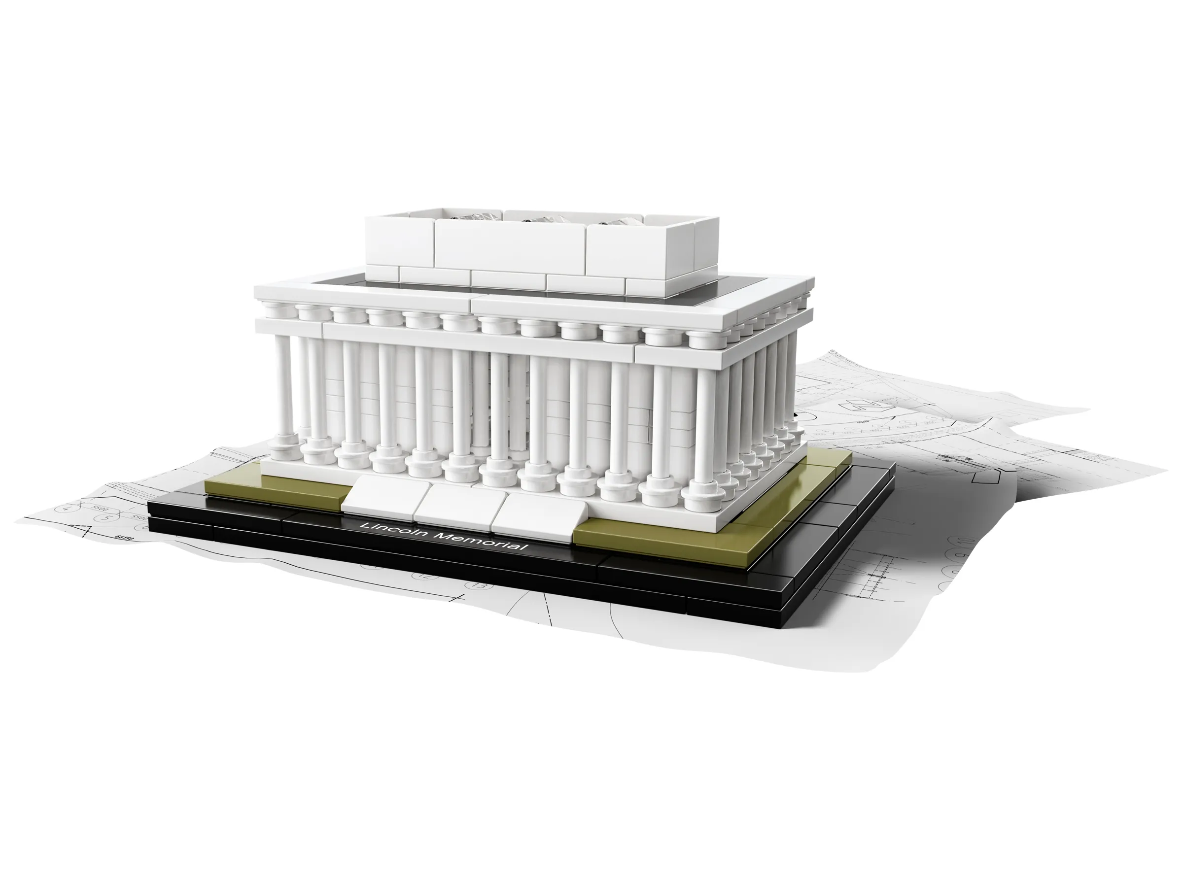 LEGO Architecture Lincoln Memorial • Set 21022 • SetDB