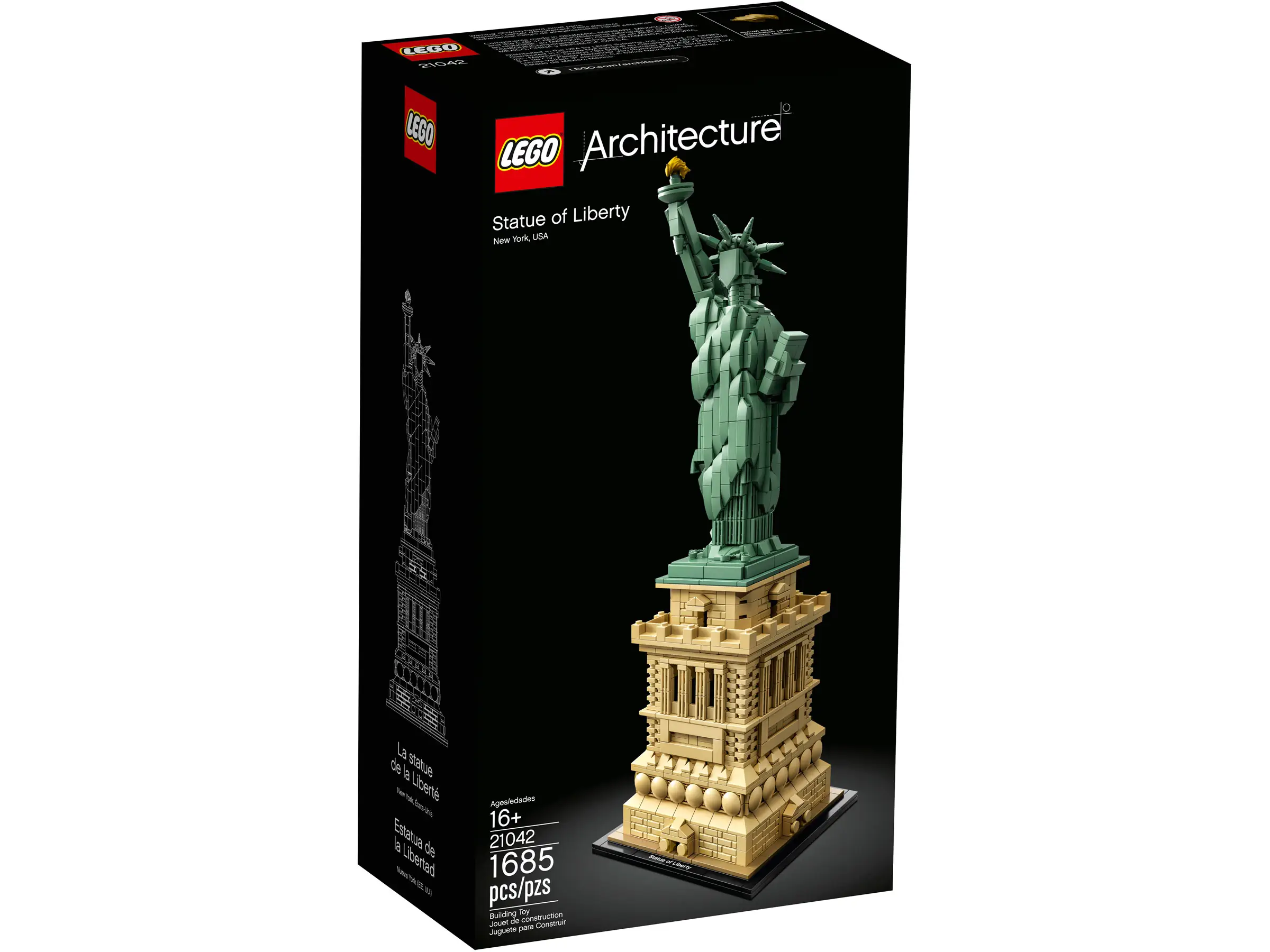 LEGO Architecture Statue Of Liberty Set 21042 SetDB LEGO Architecture Statue Of Liberty Set 21042 SetDB