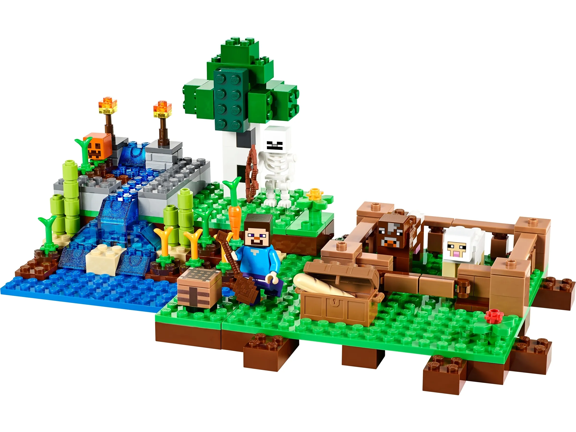 LEGO Minecraft The Farm • Set 21114 • SetDB • Merlins Bricks