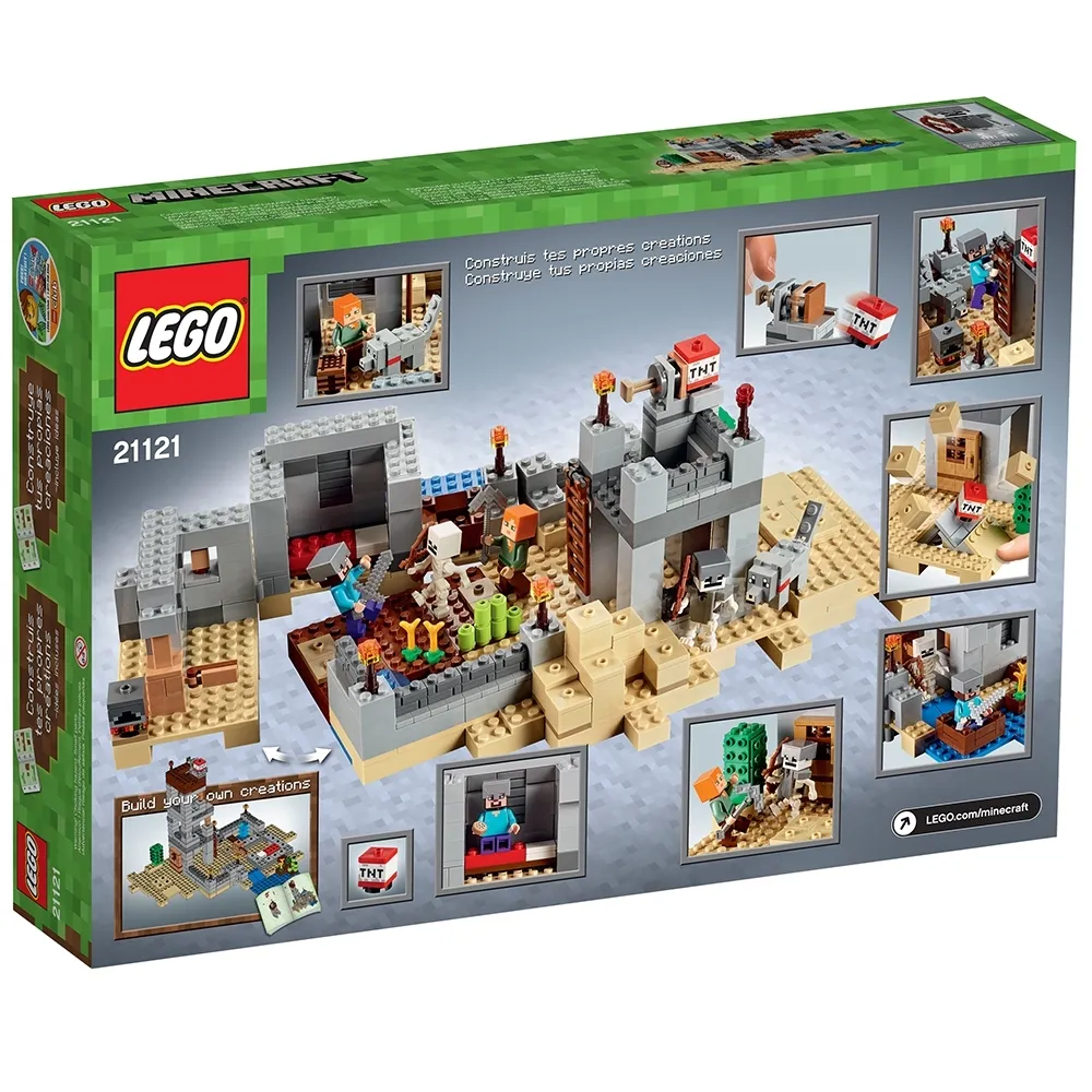 LEGO Minecraft The Desert Outpost • Set 21121 • SetDB