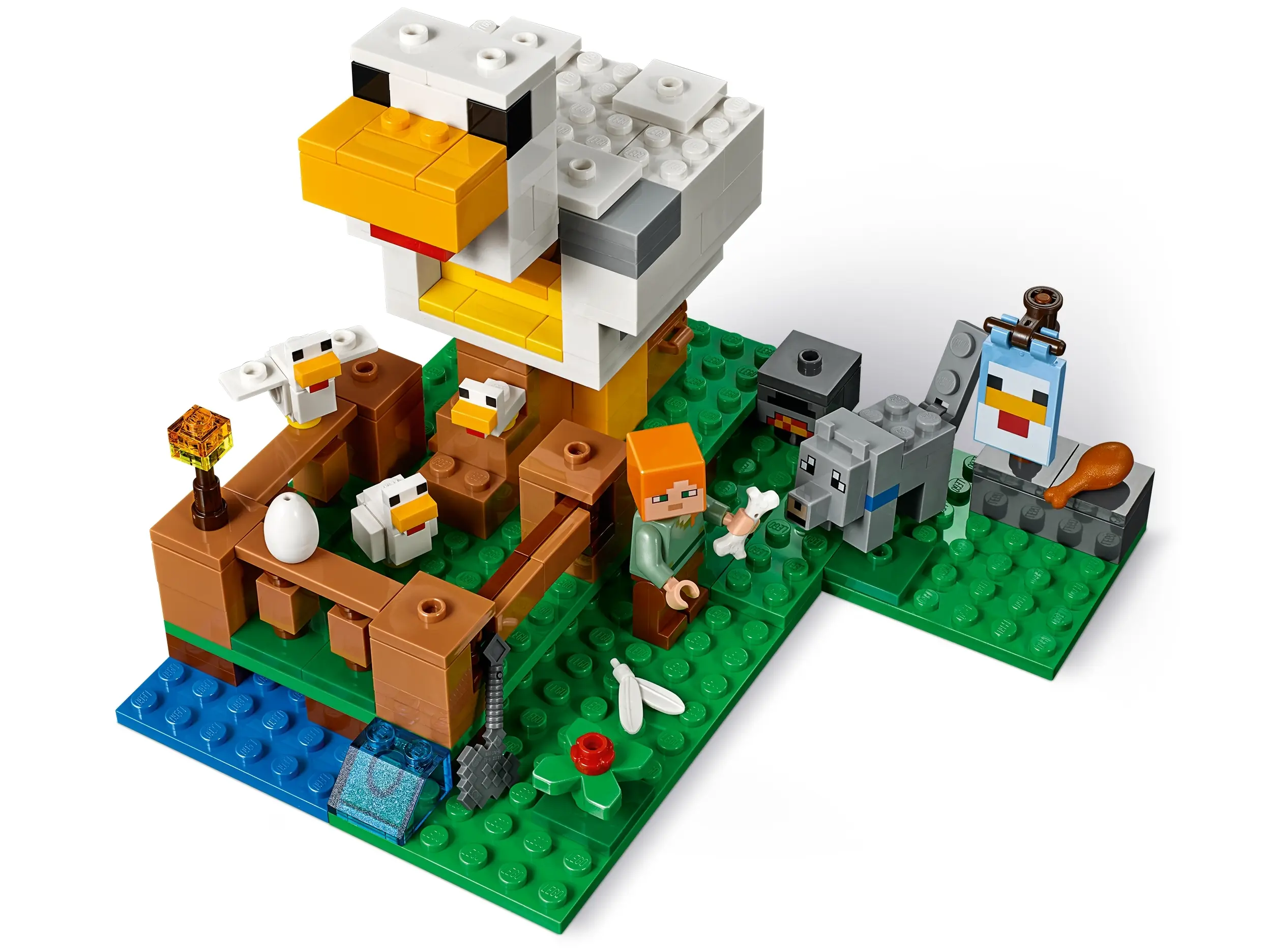 LEGO Minecraft Hühnerstall • Set 21140 • SetDB