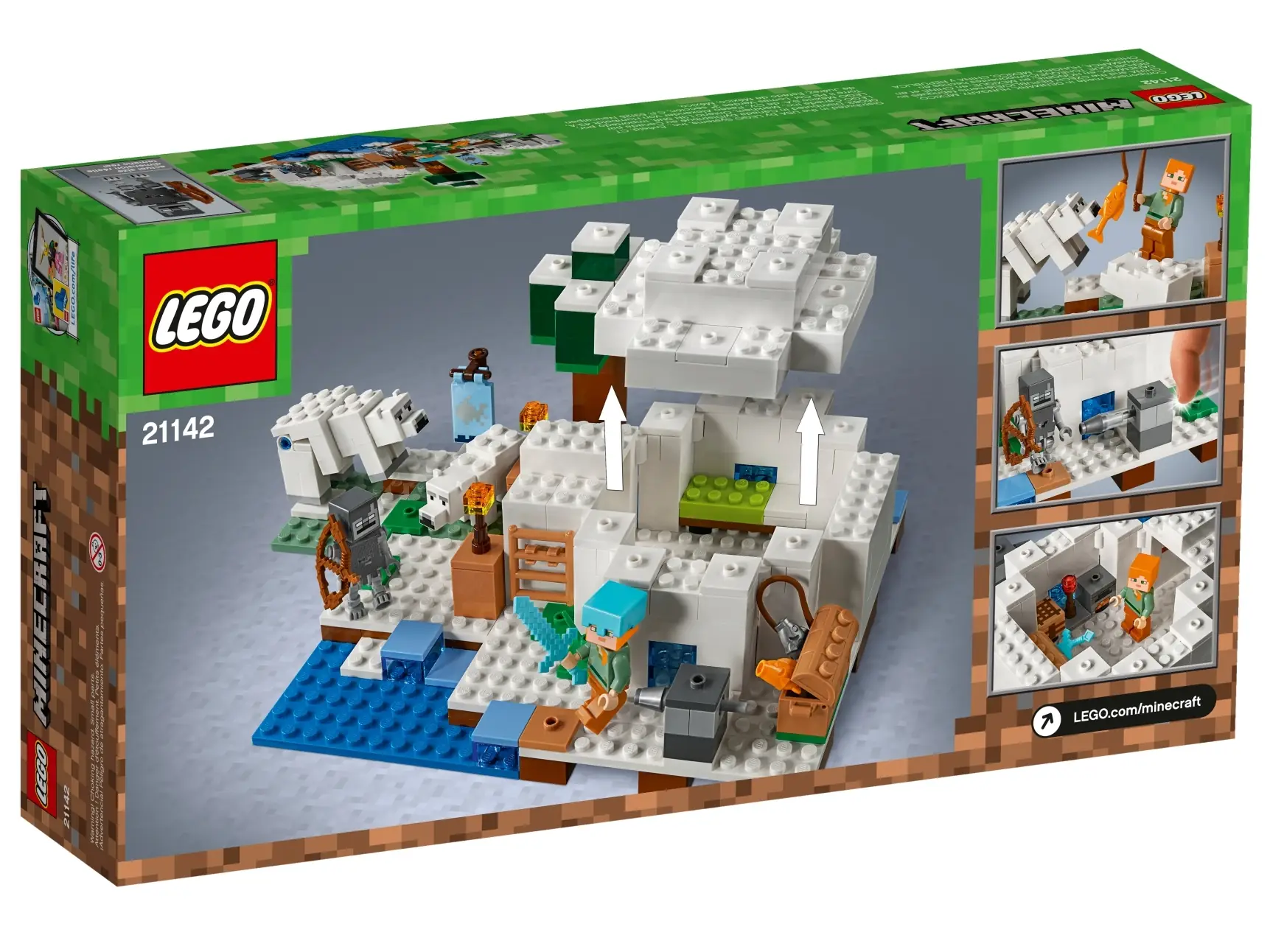 LEGO Minecraft The Polar Igloo • Set 21142 • SetDB