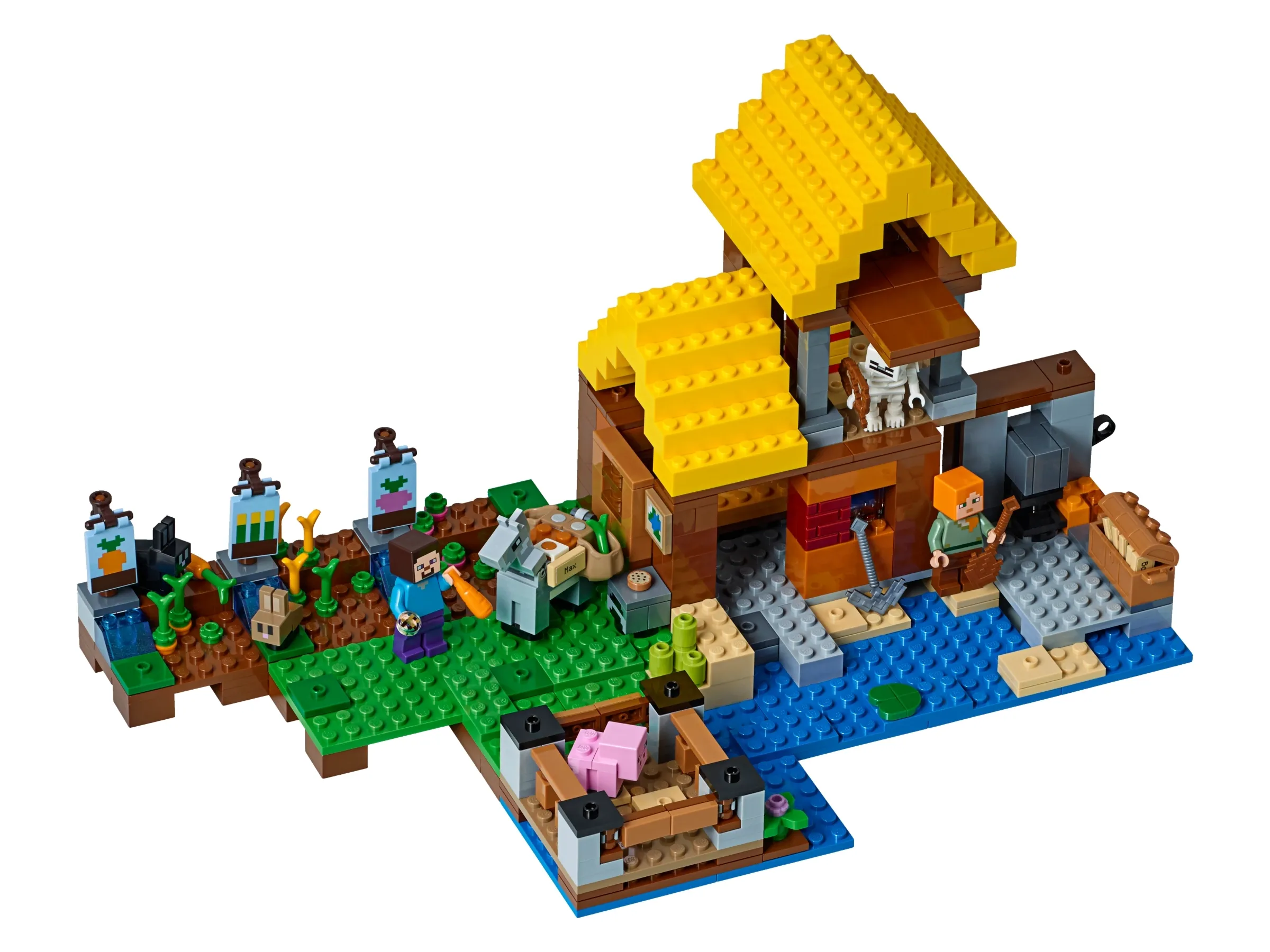 LEGO Minecraft Mushroom House Set with Figures - UK