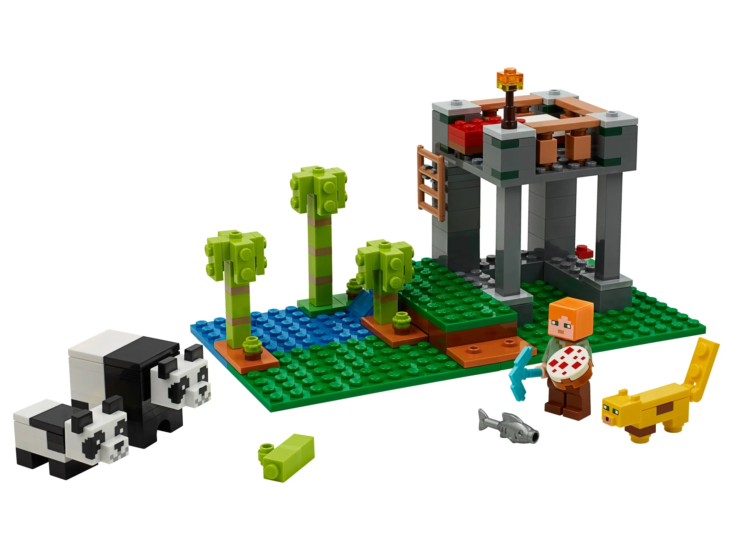 LEGO Minecraft The Panda Nursery • Set 21158 • SetDB