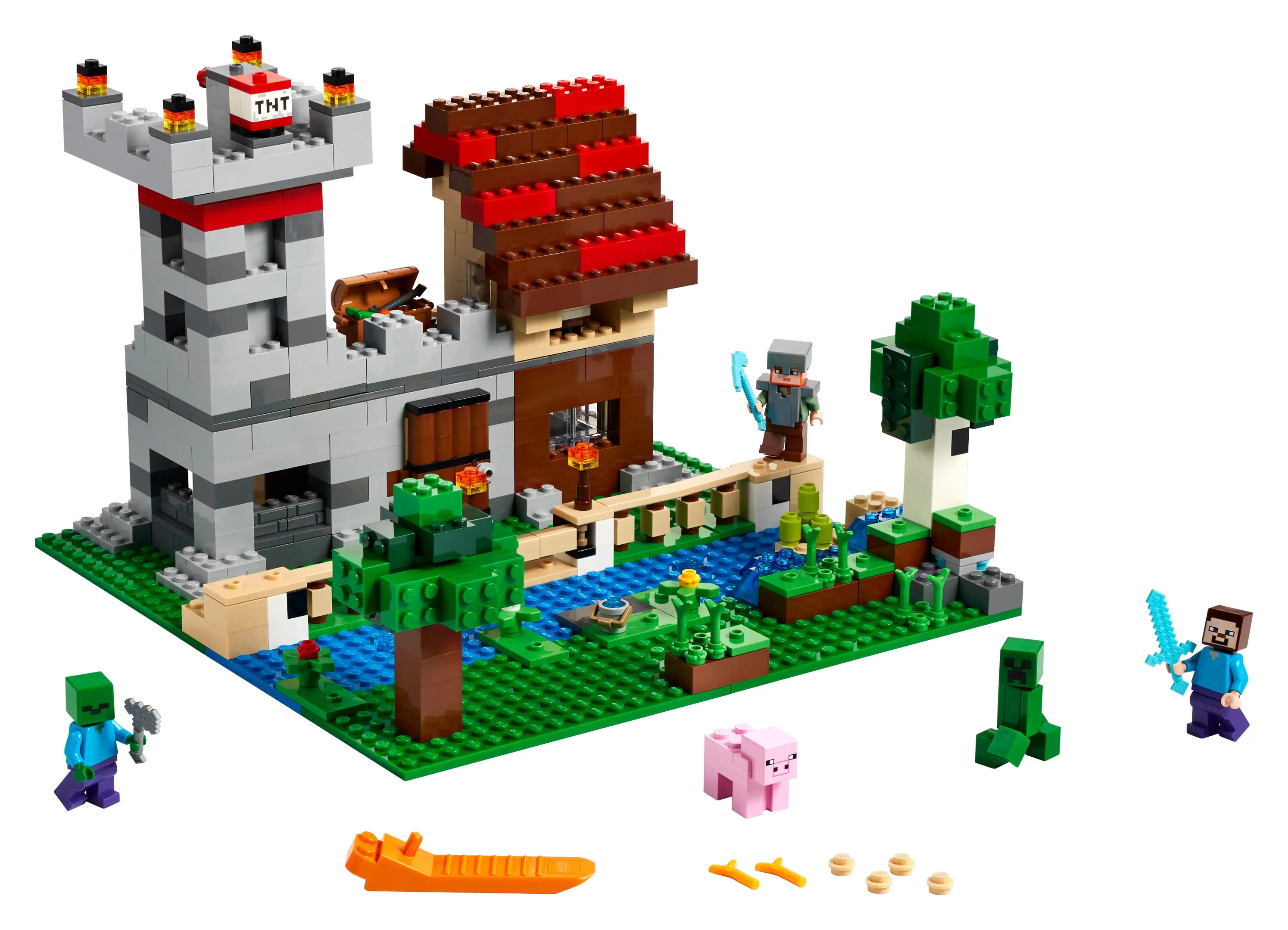 Lego top aldea minecraft