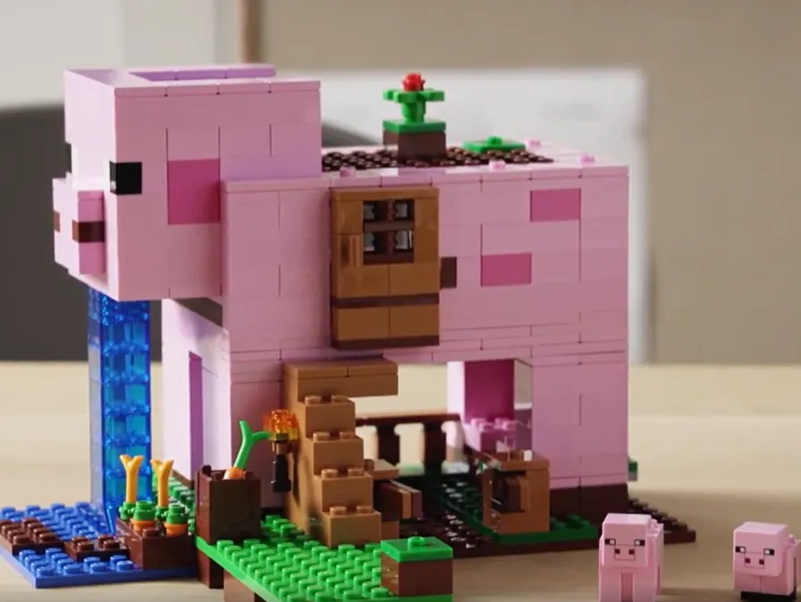 • SetDB Schweinehaus Das 21170 Set LEGO Minecraft •