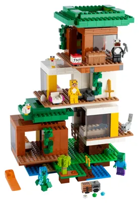 Minecraft™ Das moderne Baumhaus