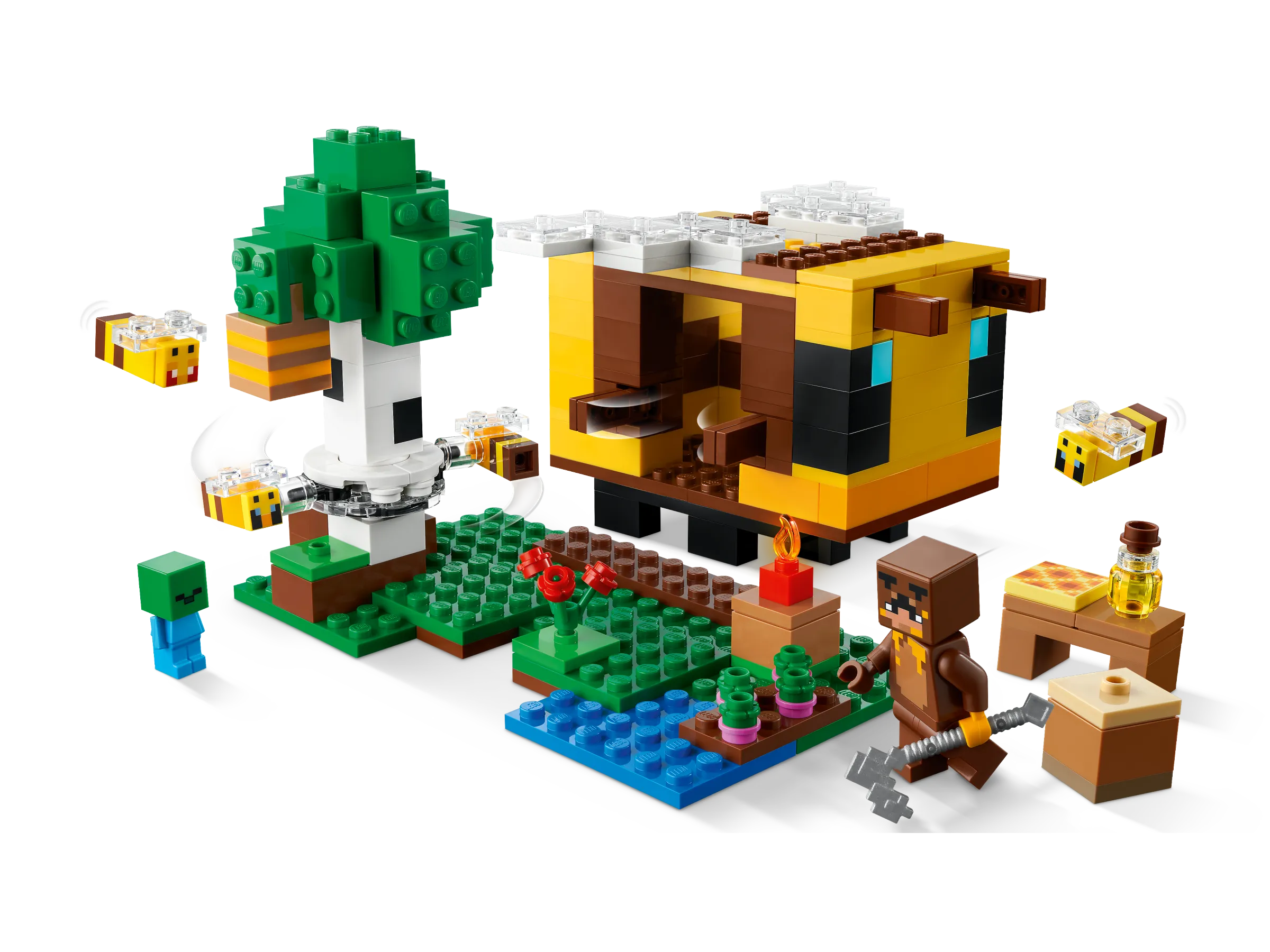 LEGO Minecraft The Bee Cottage • Set 21241 • SetDB