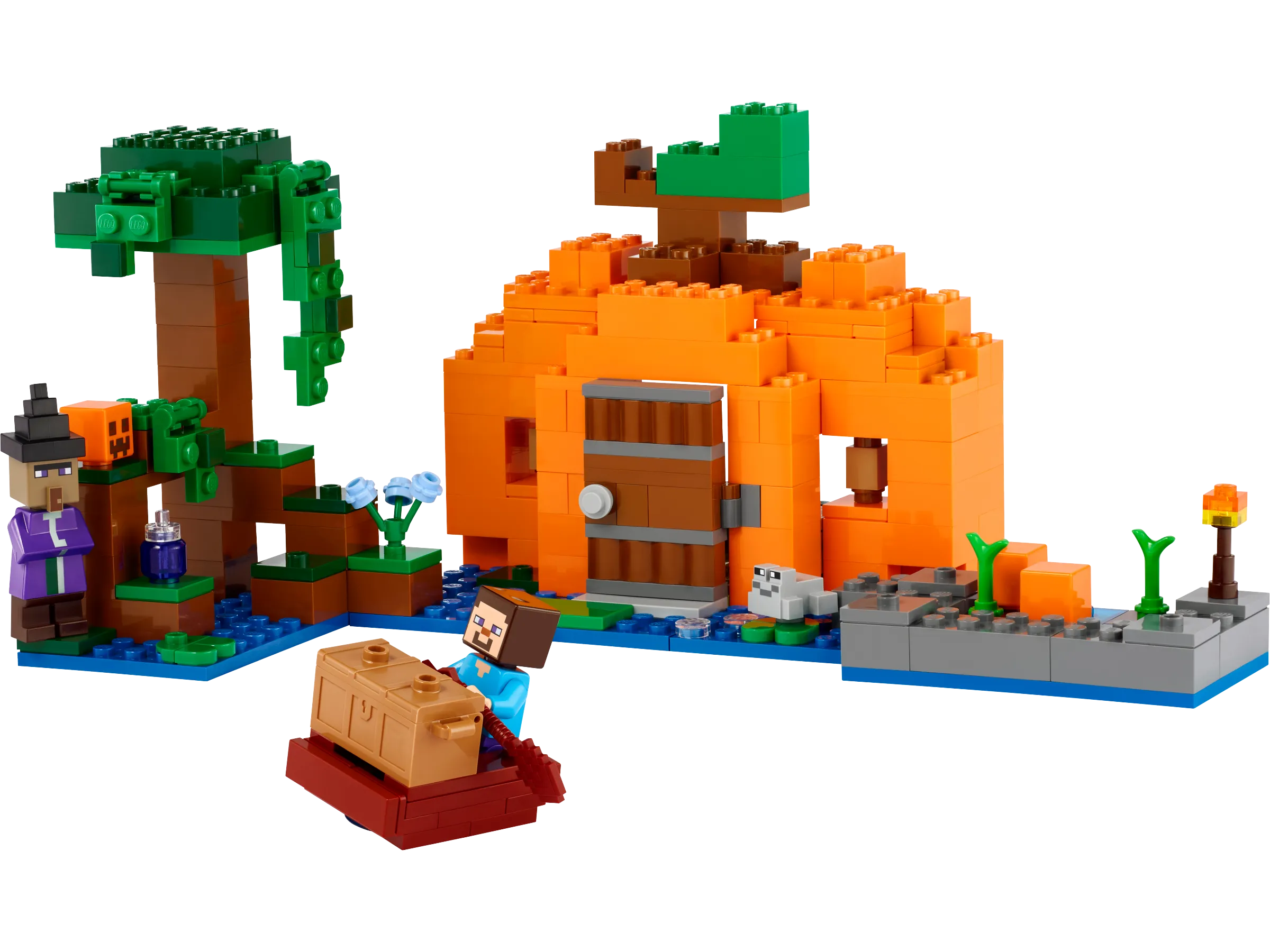 LEGO Minecraft The Pumpkin Farm • Set 21248 • SetDB