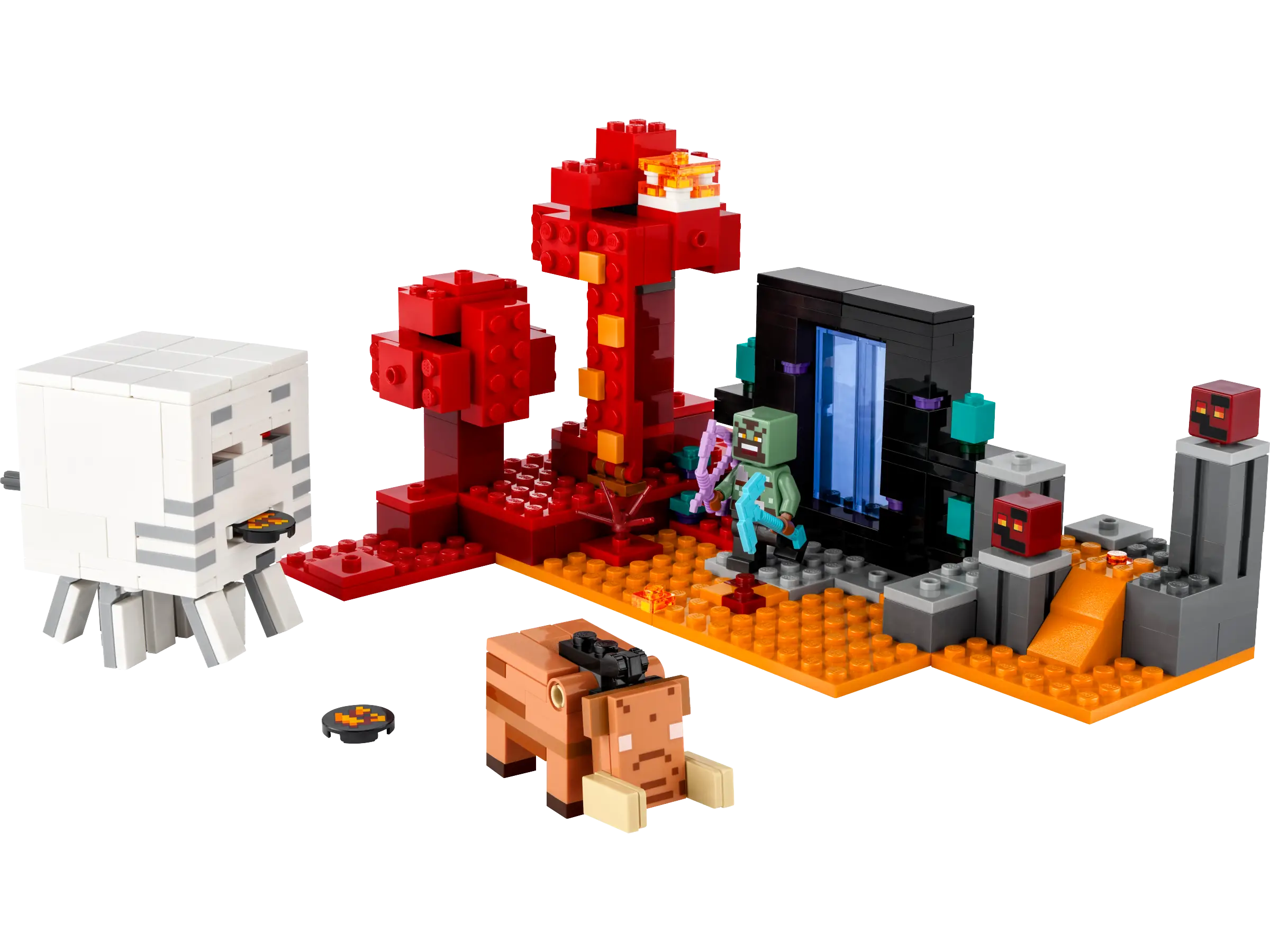 Nether portal lego set hotsell