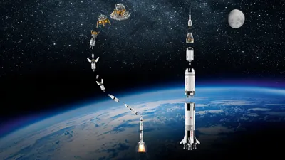 Ideas LEGO™ NASA Apollo Saturn V