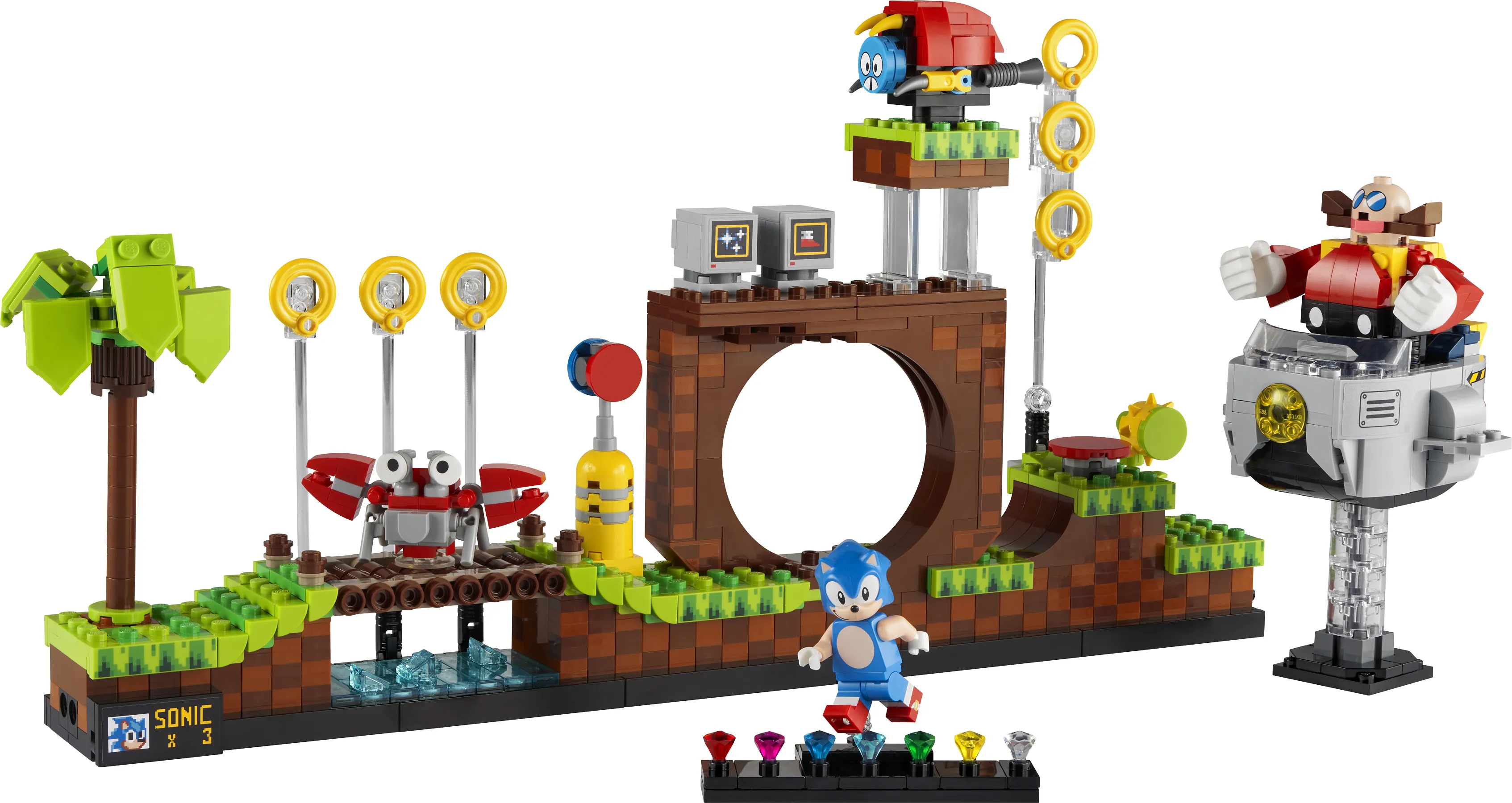 Here's how Sonic's Green Hill Zone looks in Lego Dimensions