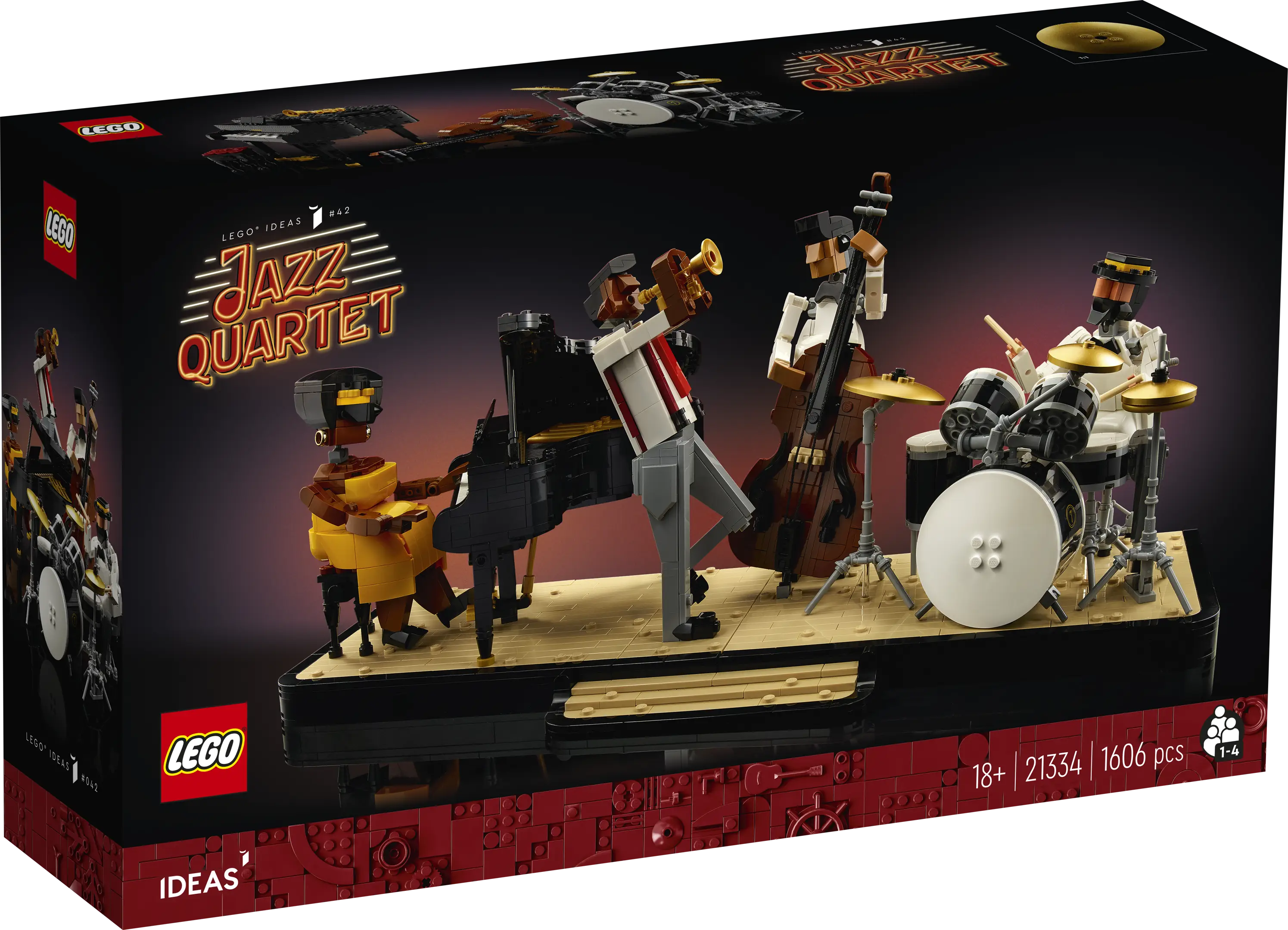 LEGO Ideas Jazz-Quartett • Set 21334 • SetDB