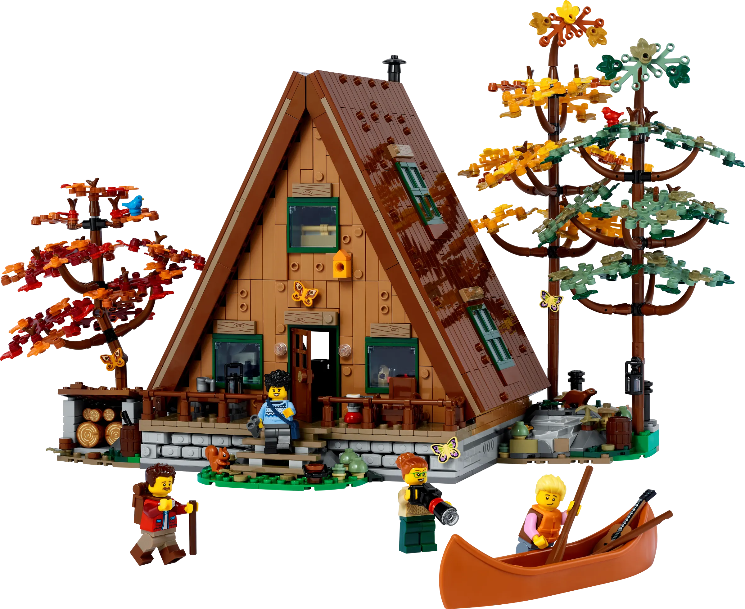 LEGO Ideas A-Frame Cabin • Set 21338 • SetDB