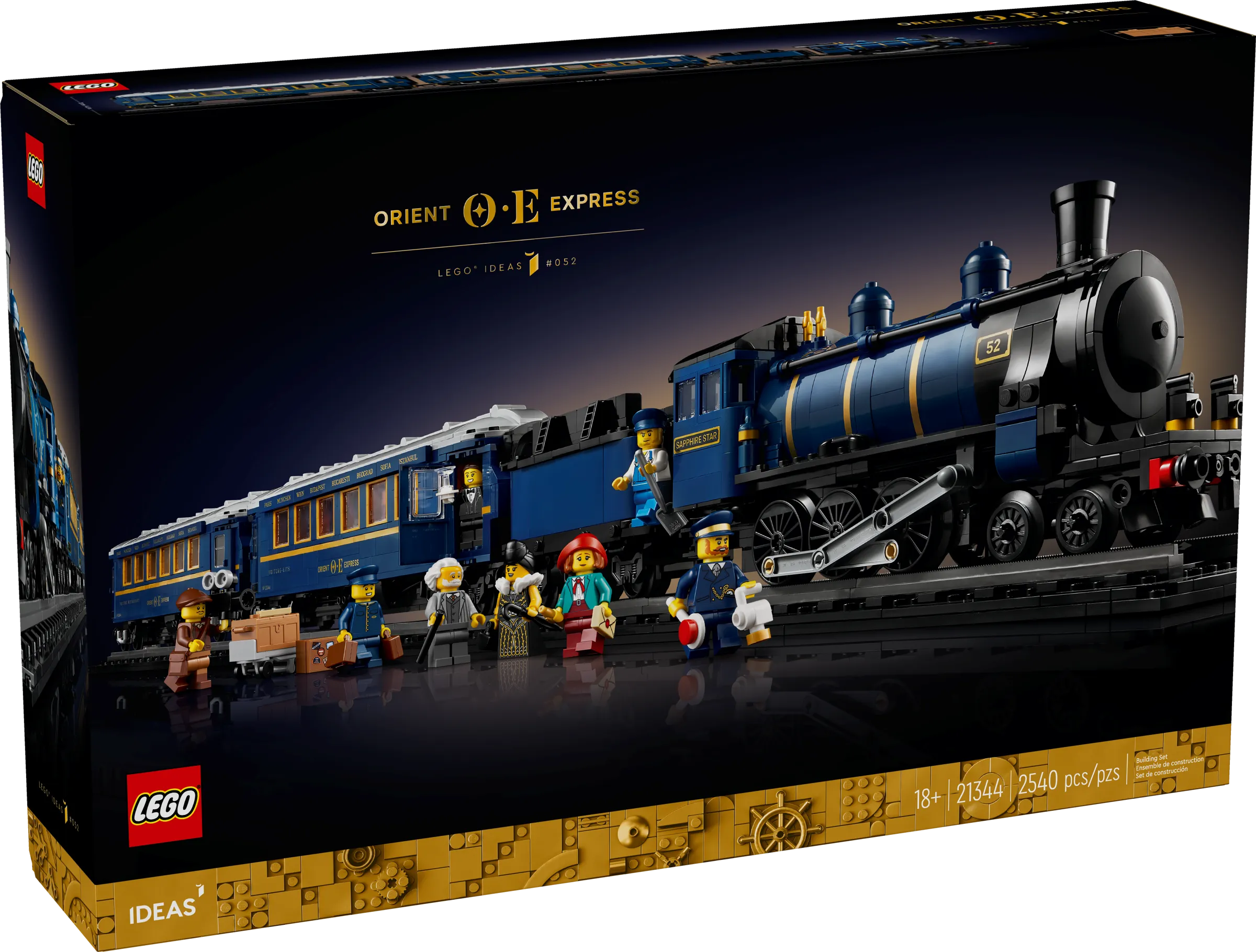 Lightailing Light Kit For The Orient Express Train 21344