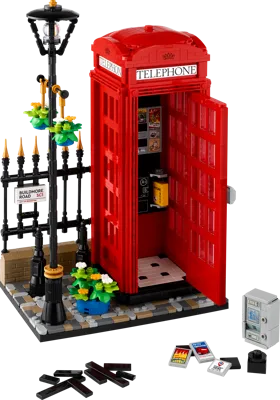 Ideas Red London Telephone Box