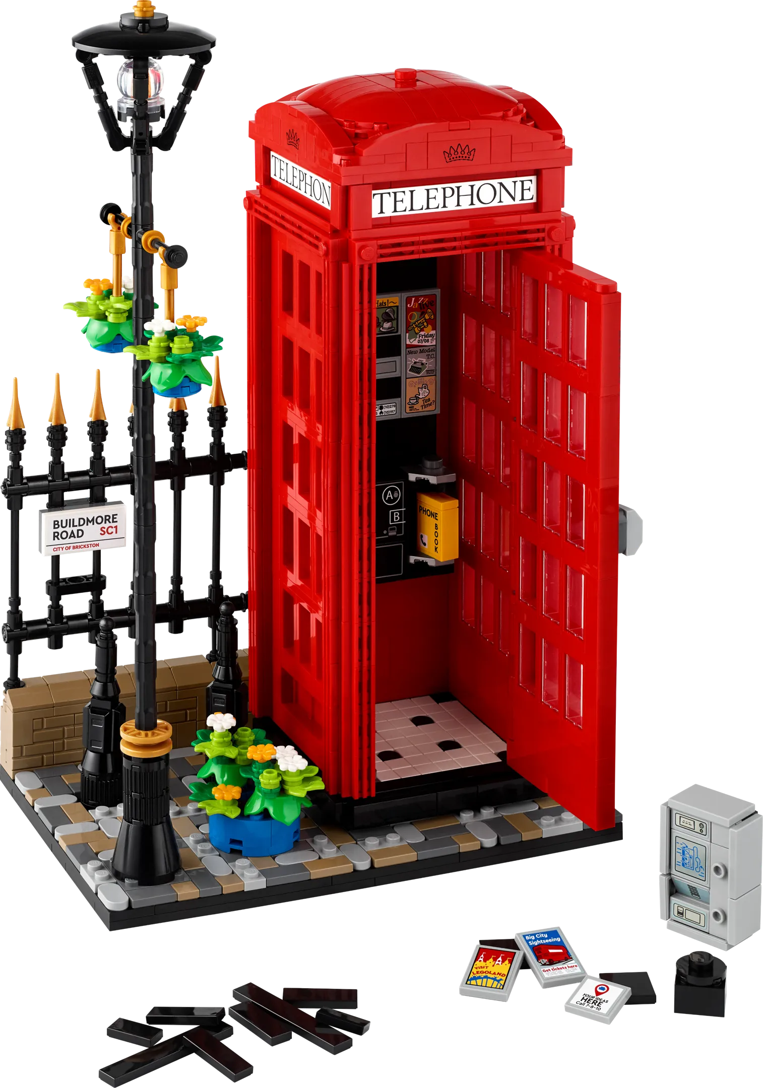 Ideas Red London Telephone Box Gallery