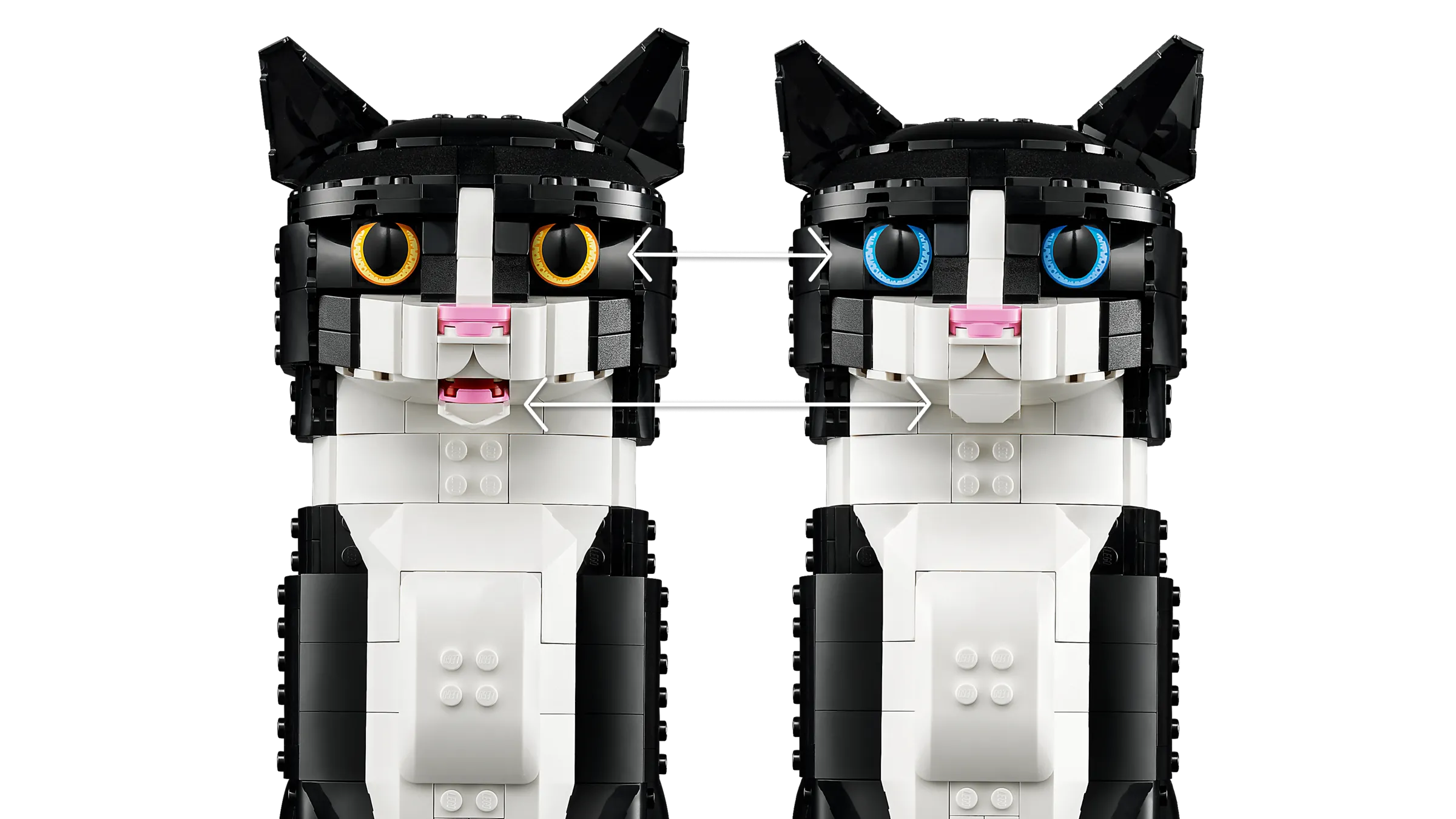 LEGO Ideas Schwarz-weiße Katze • Set 21349 • SetDB