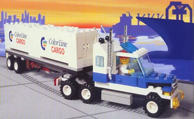 City Color Line Container Lorry