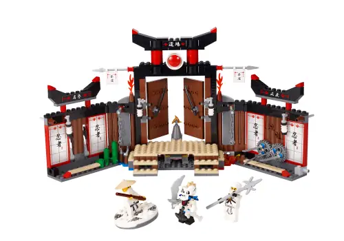 Lego ninjago training hot sale dojo