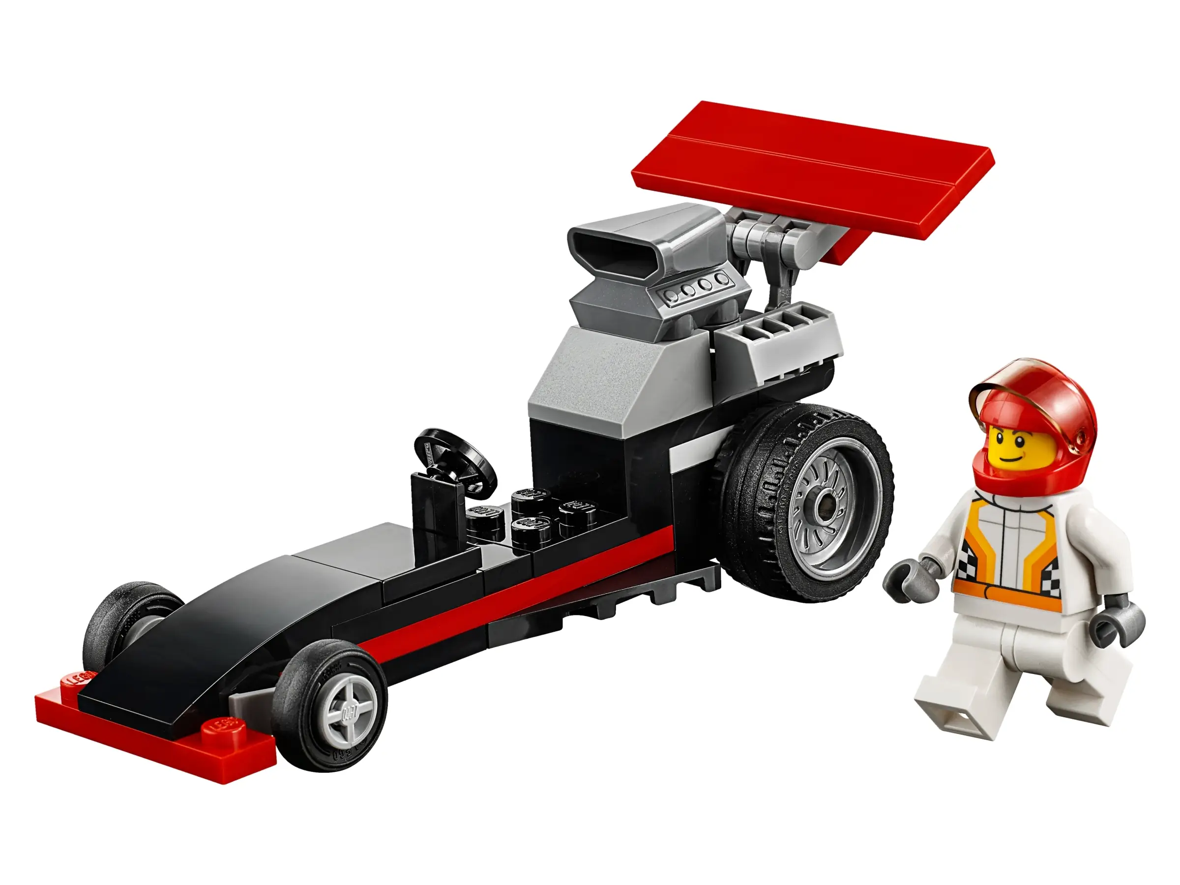 Lego best sale dragster set