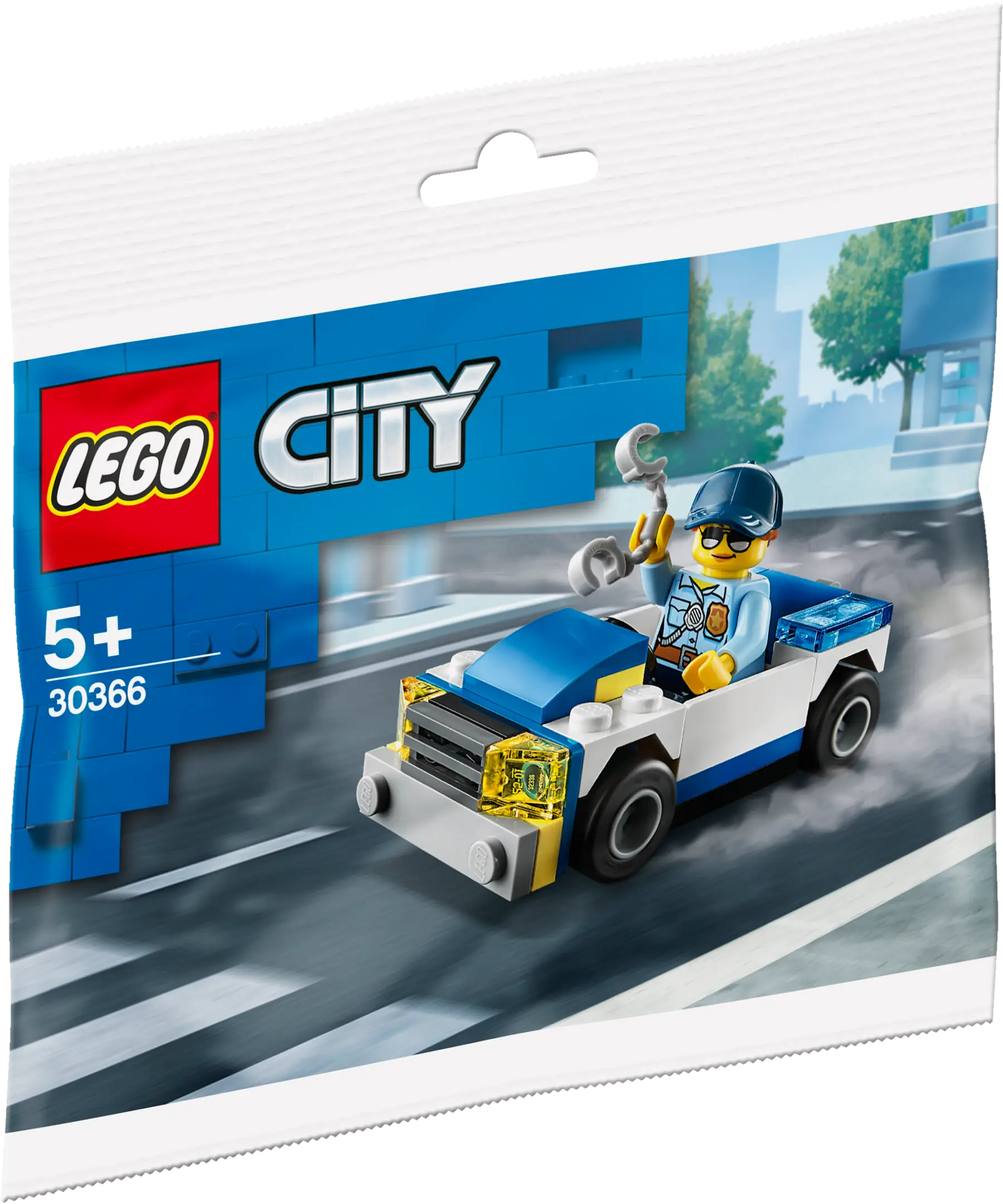 LEGO City Polizeiauto • Set 30366 • SetDB • Merlins Steine