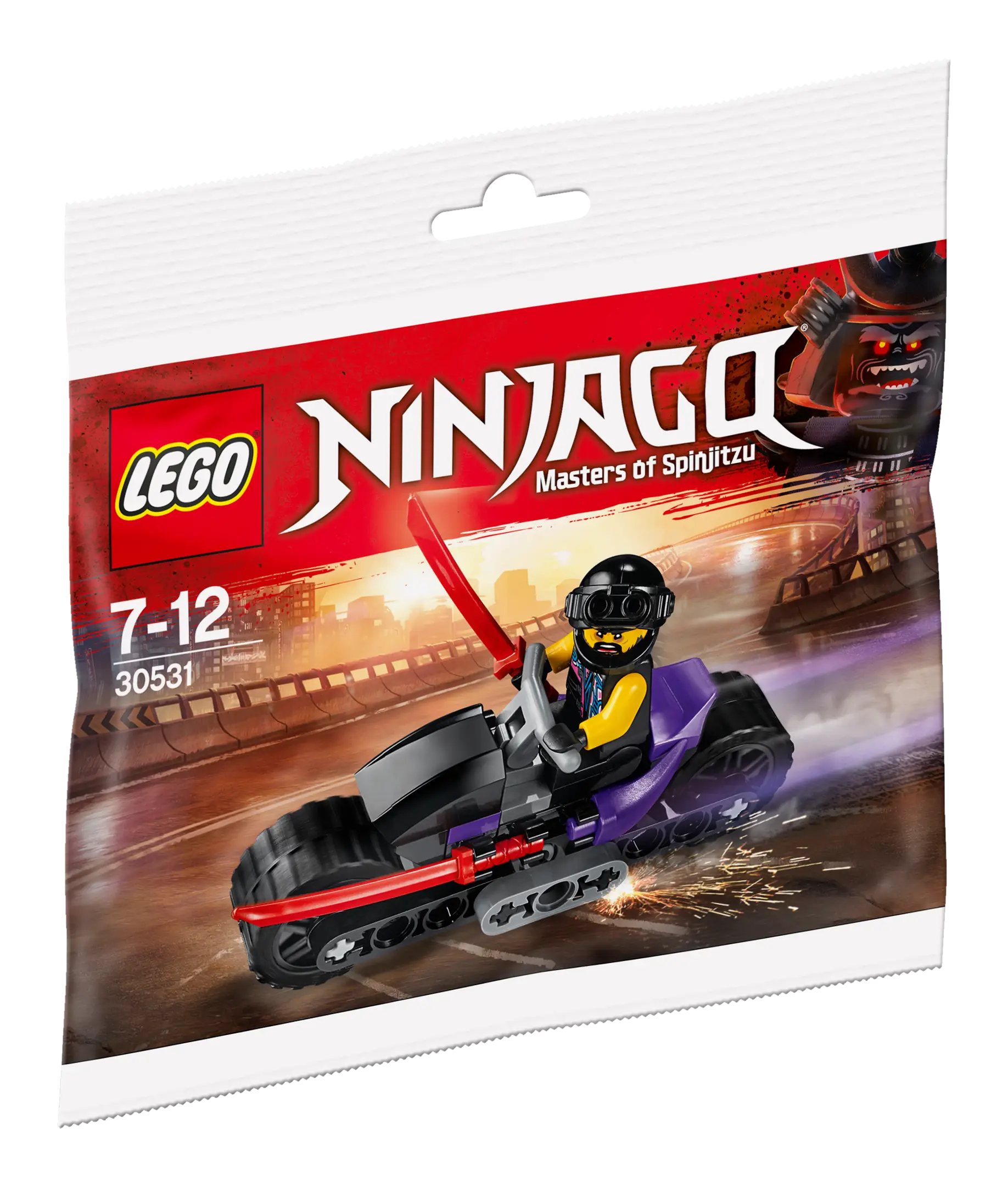 Lego purple online motorcycle