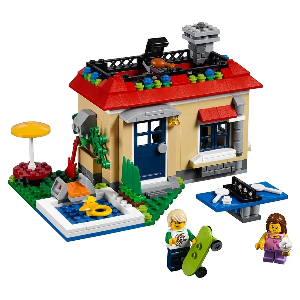 LEGO Creator Modular Poolside Holiday Set 31067 SetDB