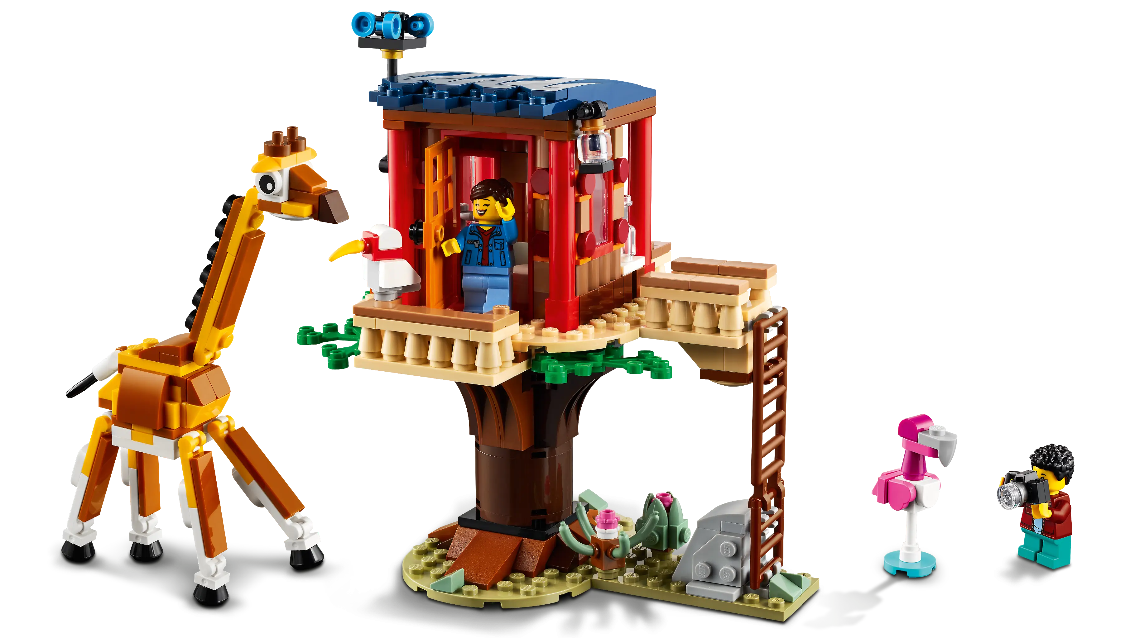 LEGO Creator Safari Wildlife Tree House Set 31116 SetDB