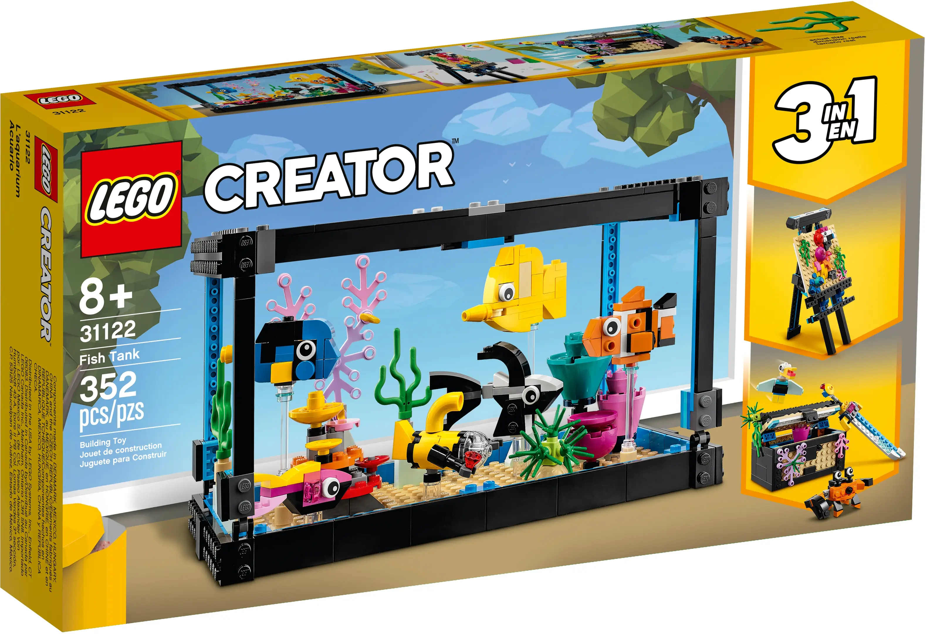 Aquarium lego set on sale