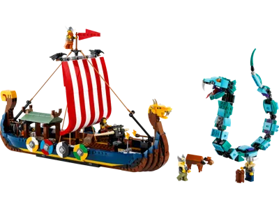 Creator Viking Ship and the Midgard Serpent