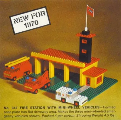 Fire Station with Mini Cars
