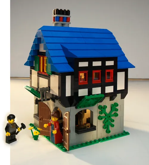 LEGO Castle Blacksmith Shop • Set 3739 • SetDB