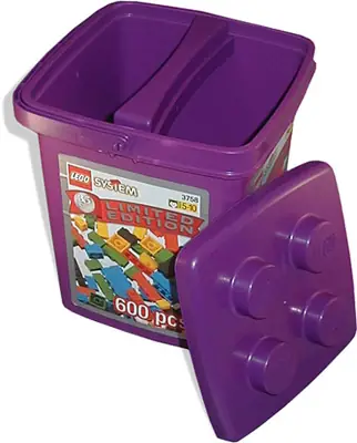 LEGO 25th Anniversary Silver Bucket • Set 3025 • SetDB