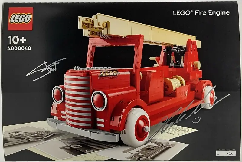 LEGO Inside Tour Exclusive 2023 Edition LEGO Fire Engine