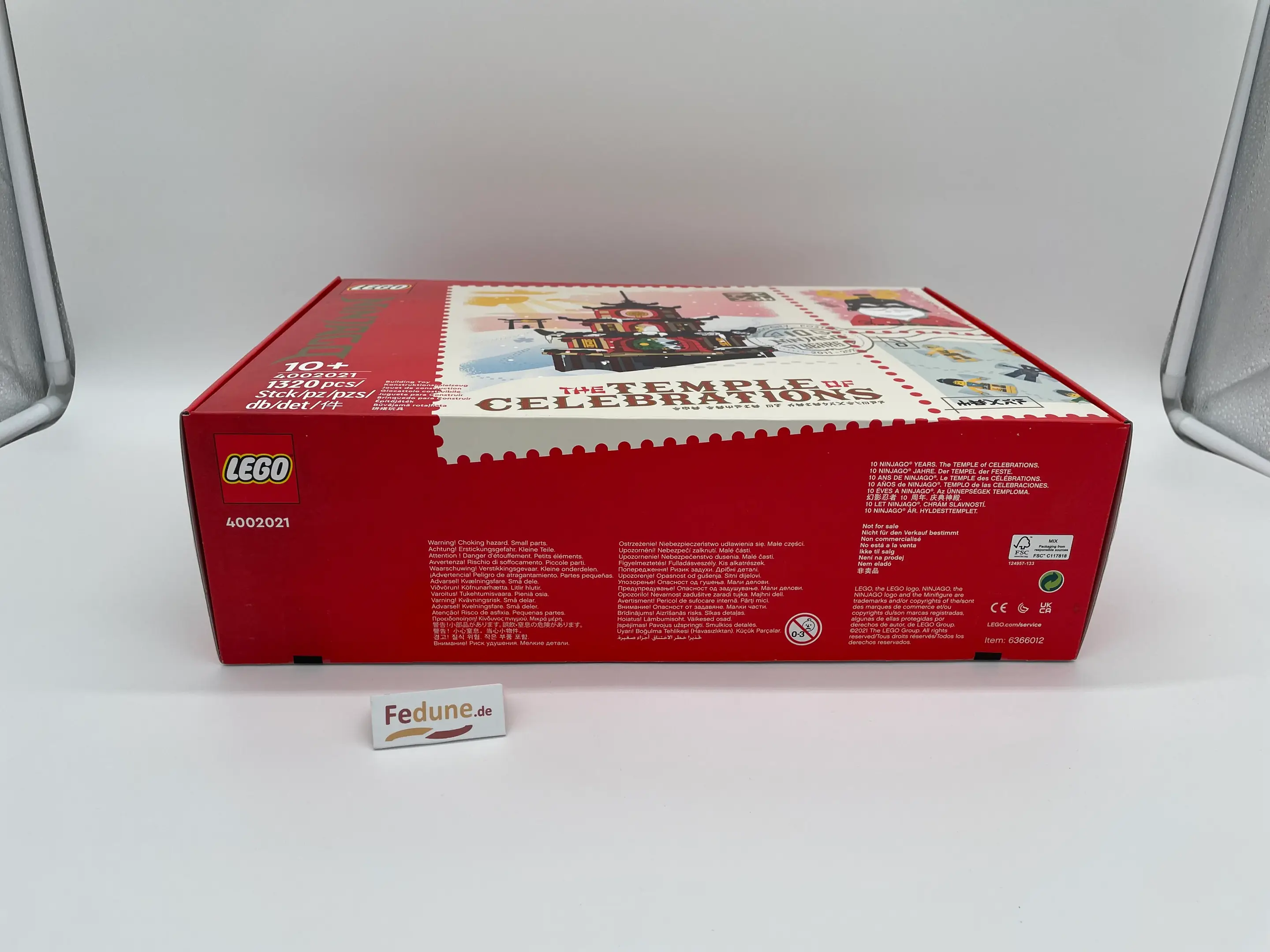 Ninjago Temple Lego Employee Christmas Gift LEGO 4002021