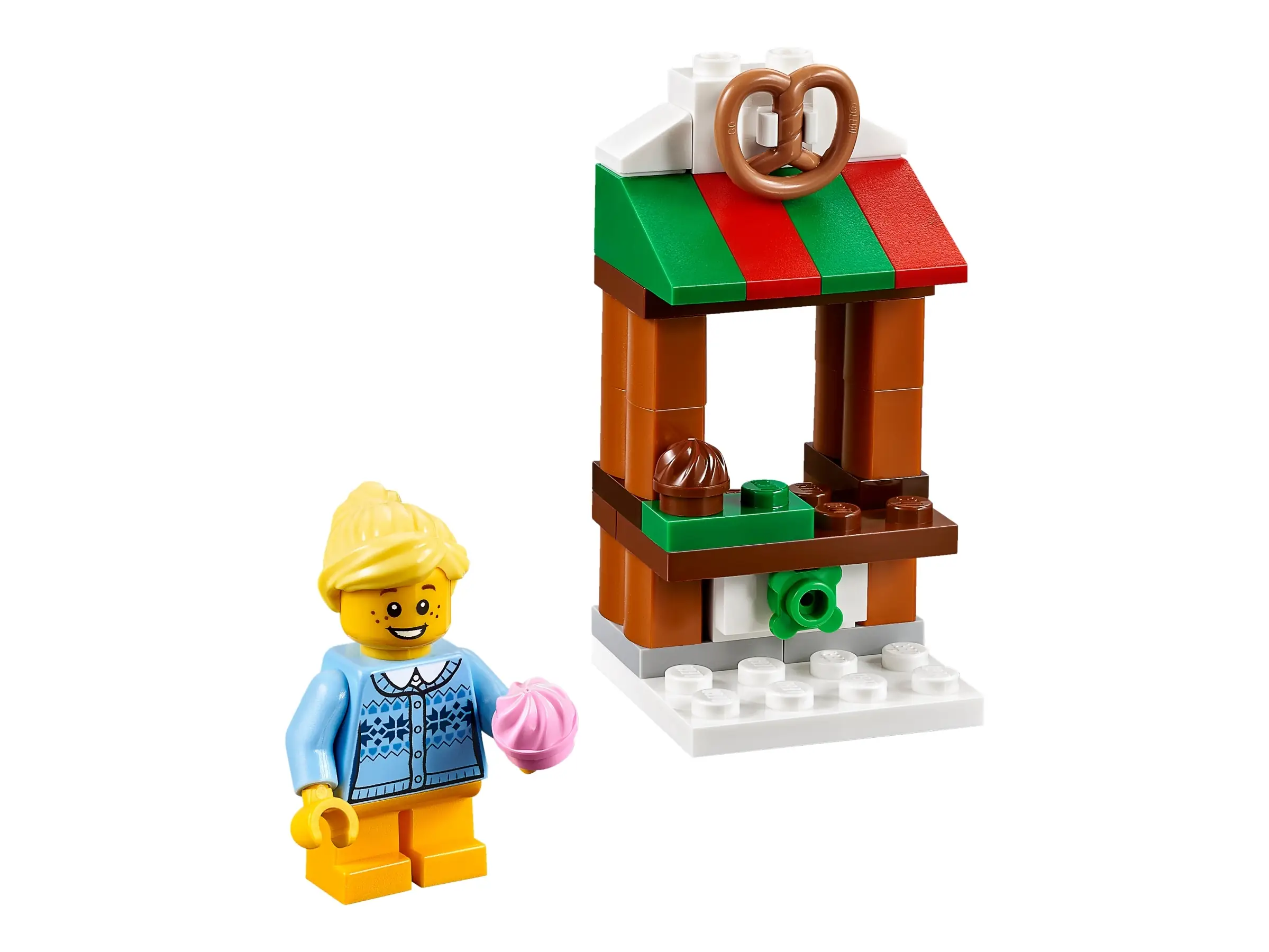 Lego 40263 hot sale christmas town square