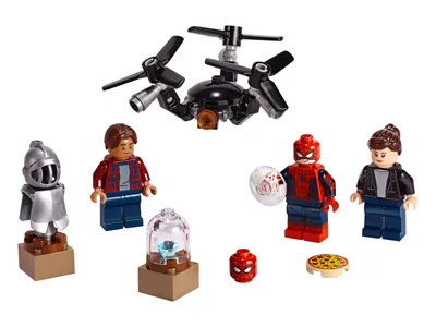 Minifigures Spider-Man and the Museum Break-In