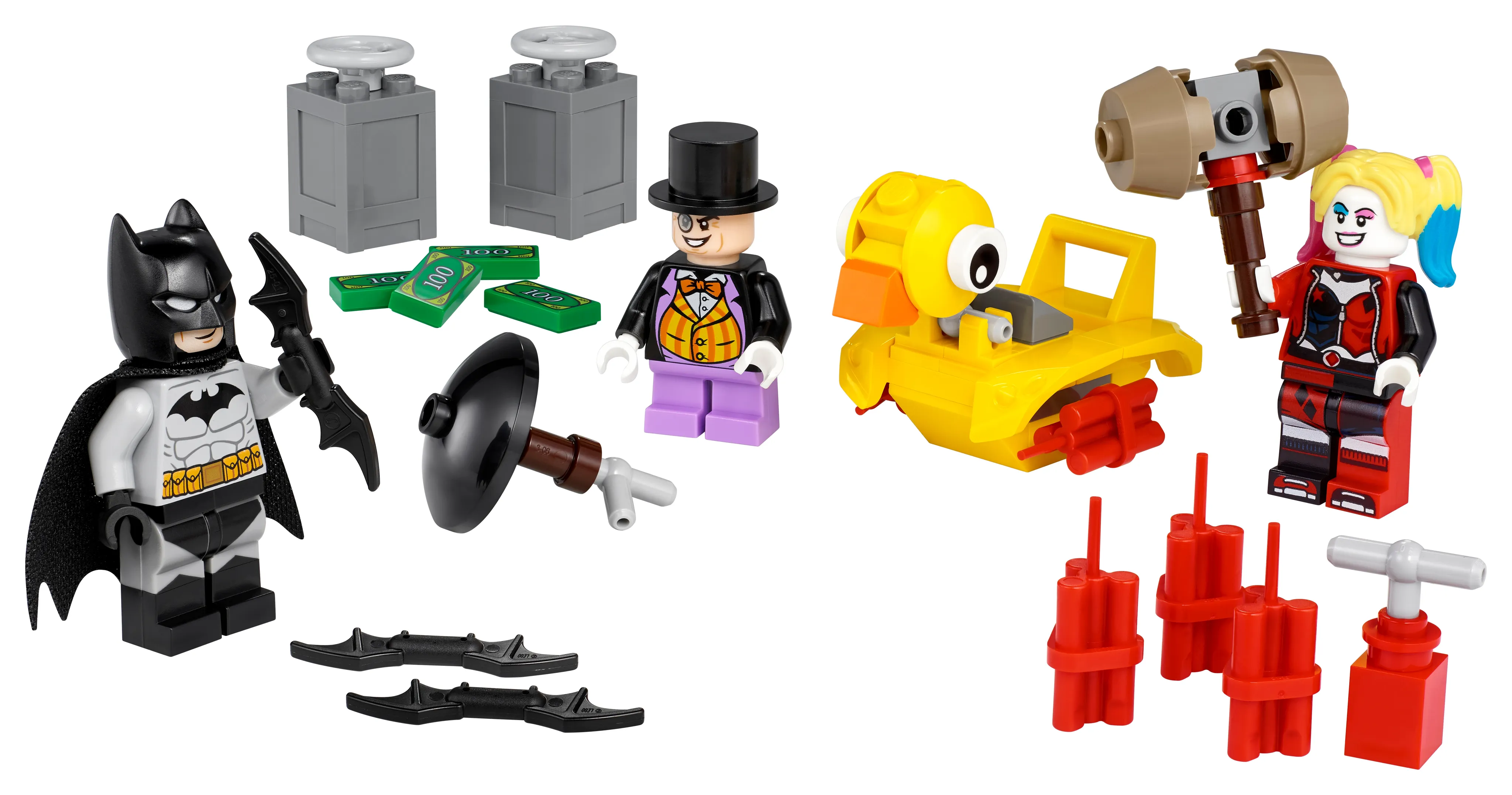 LEGO Batman vs. The Penguin & Harley Quinn blister pack